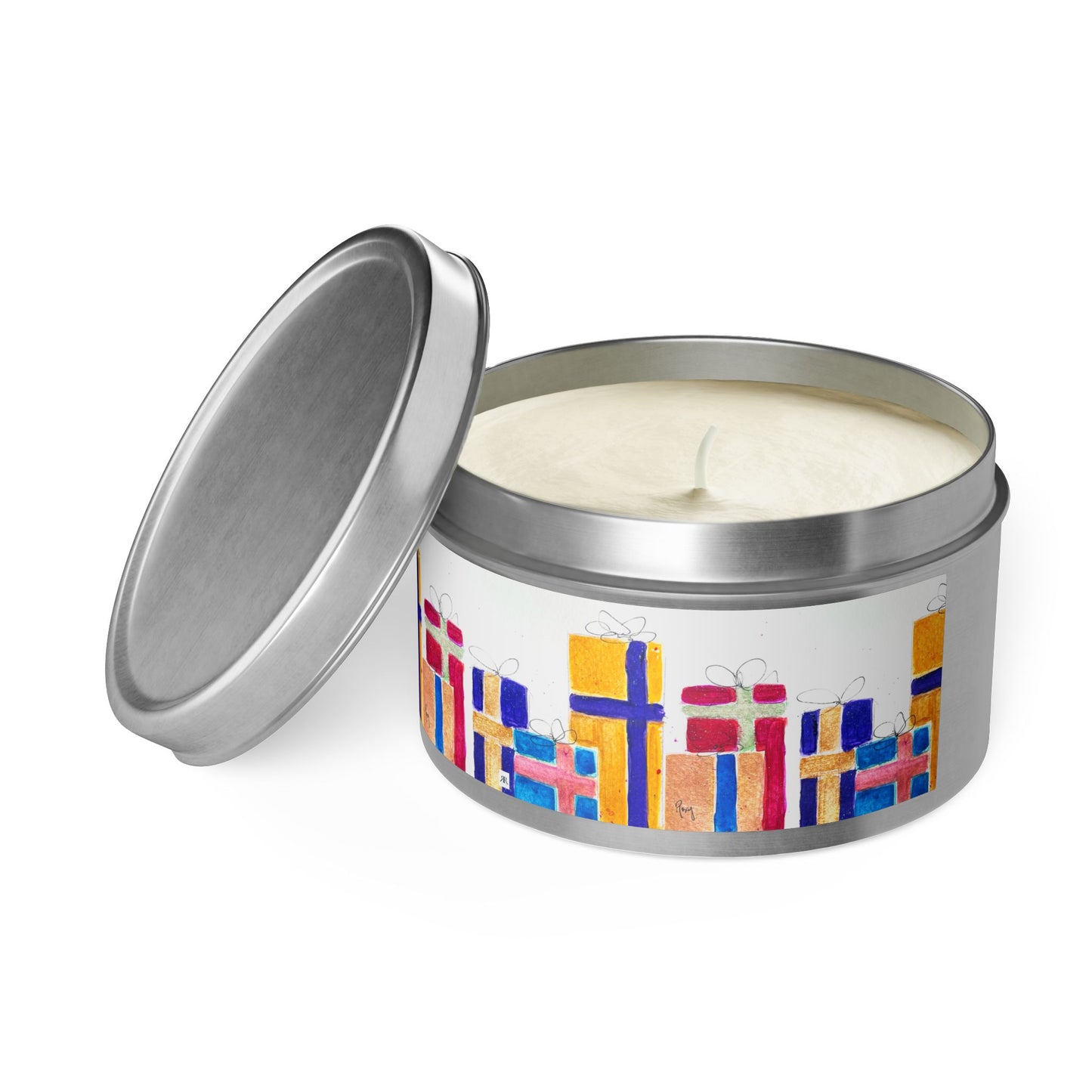 Tin Candle-Christmas Packages