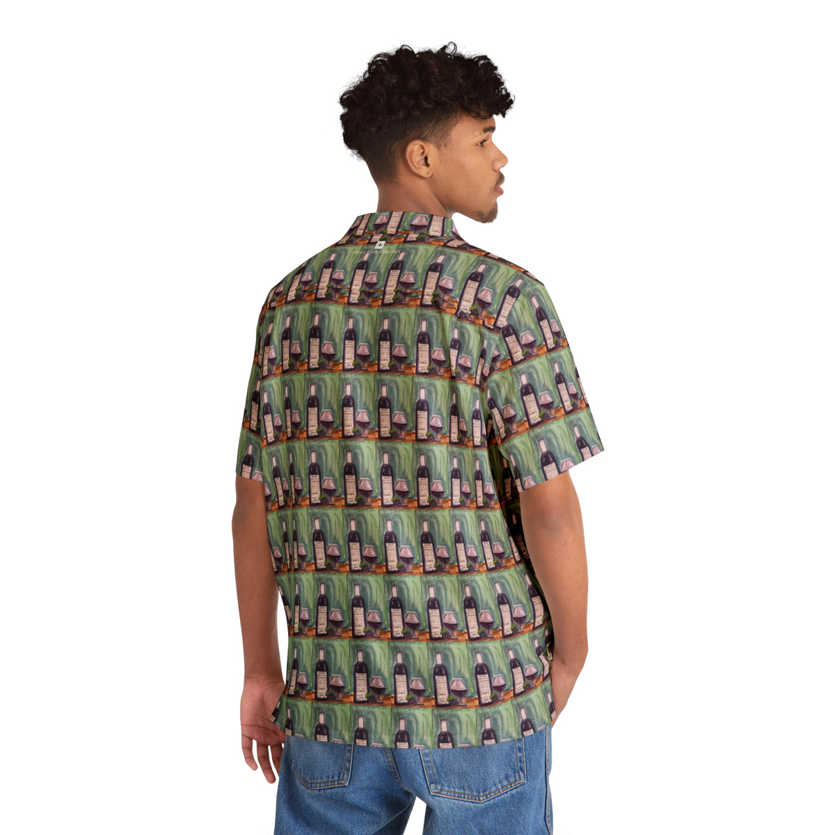 Men's Hawaiian Shirt- GBV-Erato -Small Print