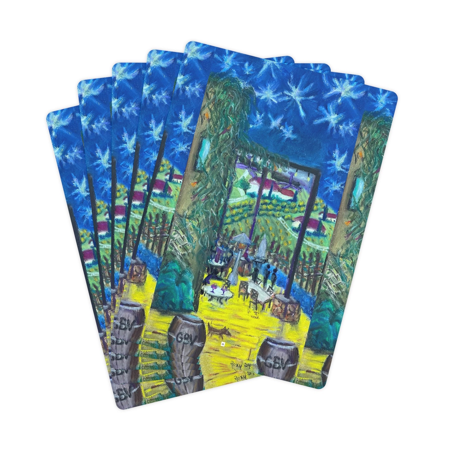 Twilight in Temecula GBV Poker Cards/Playing Cards