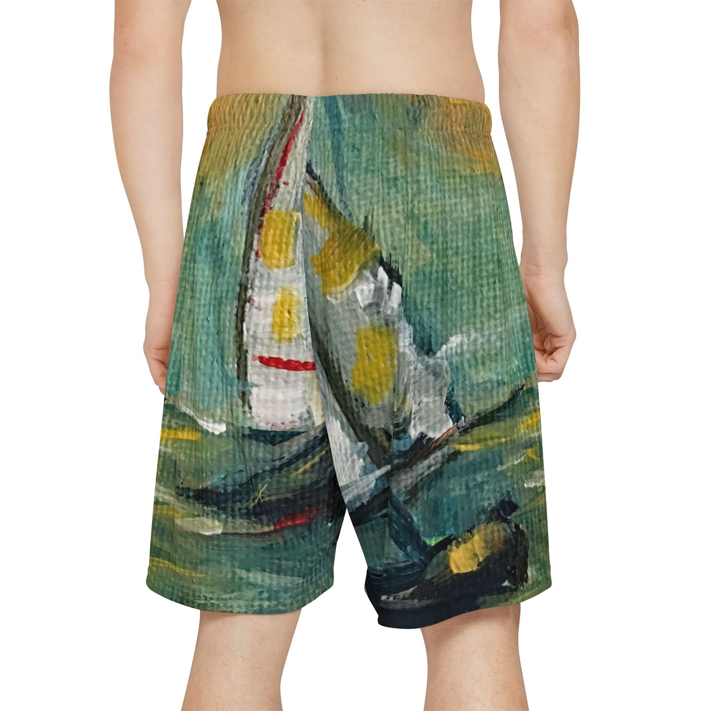 Men’s Sports Shorts - Sunny Sails