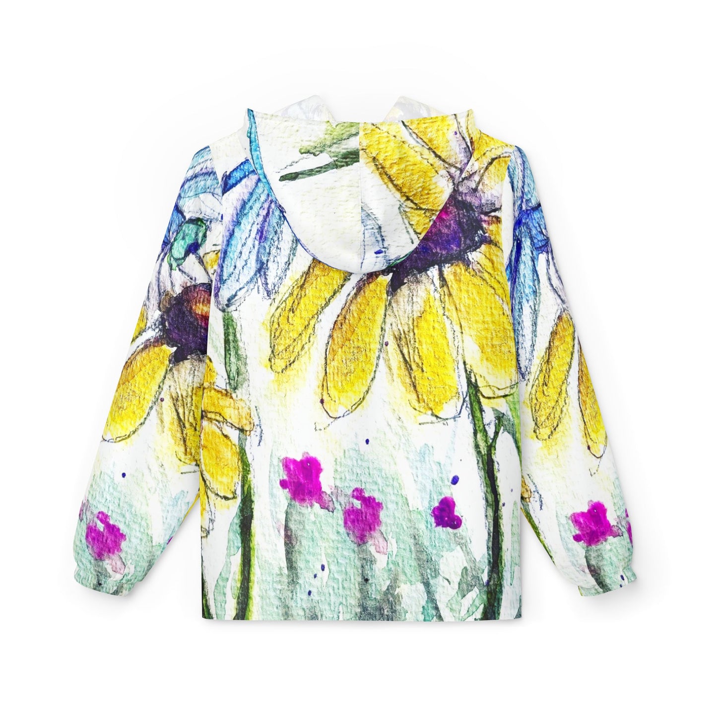 Lightweight Windbreaker Jacket — Blue Dragonfly