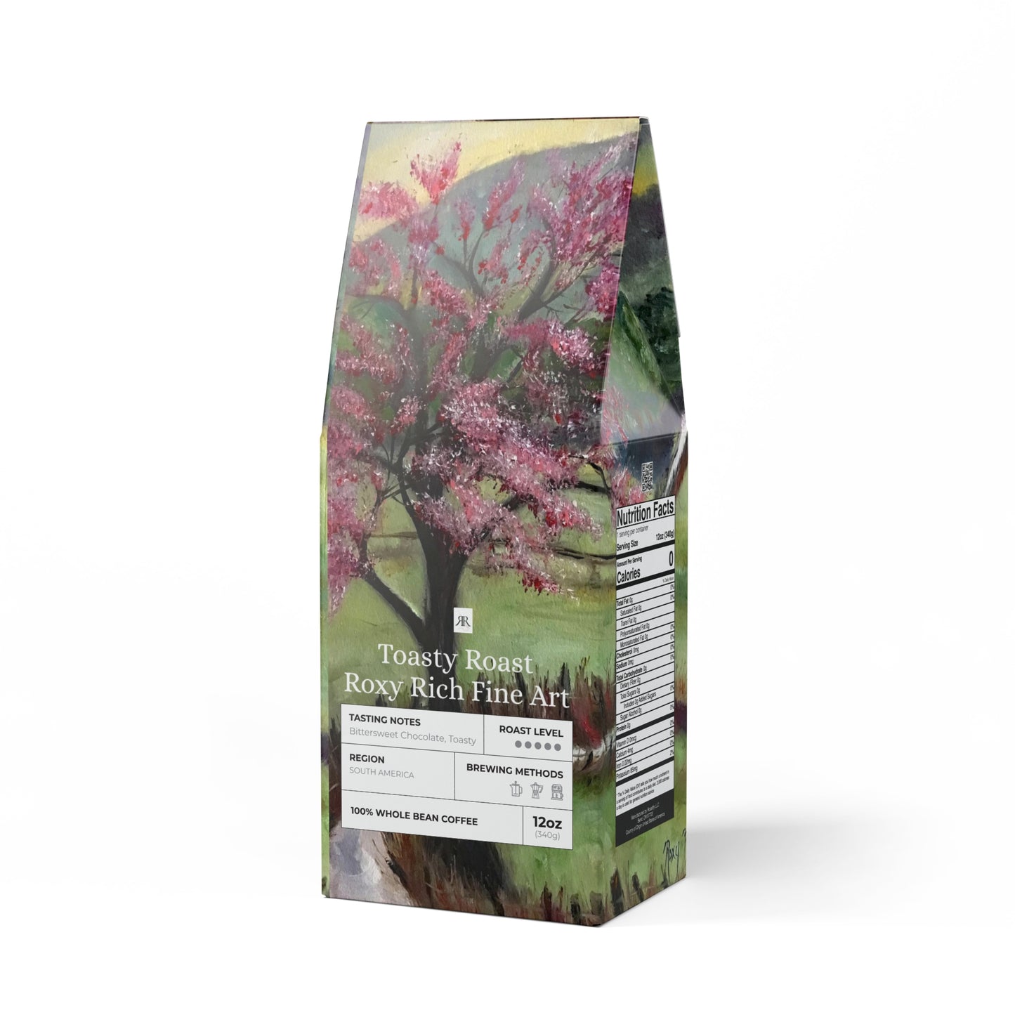 English Cherry Blossoms Cotswolds Café tostado tostado, bolsa de 12,0 oz