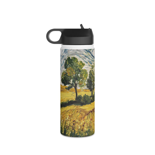 Sunny Day- Stainless Steel Water Bottle, Standard Lid