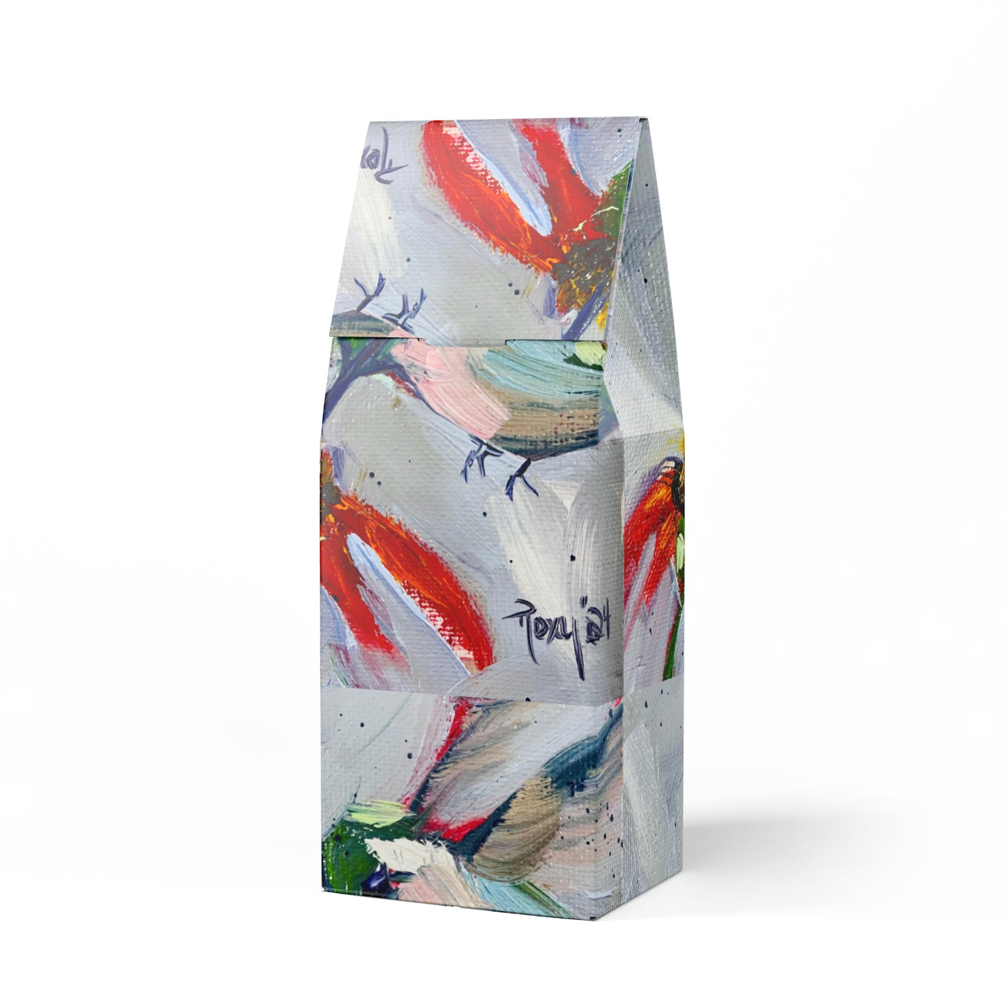 Hummingbird at a Coneflower- Toasty Roast Coffee 12.0z Bag