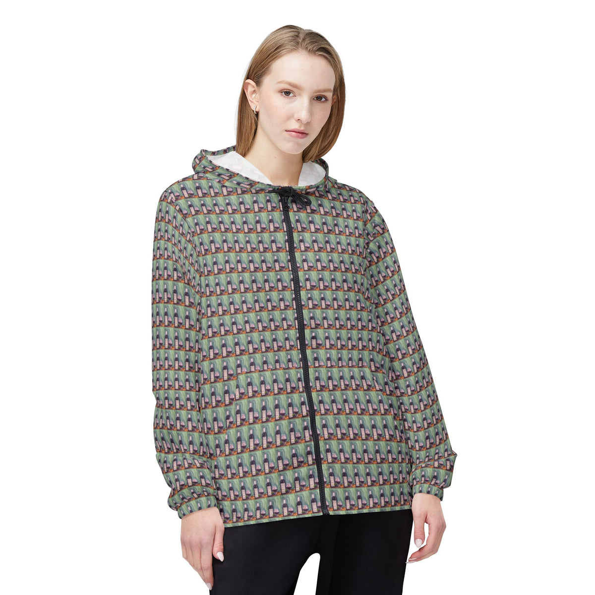 Lightweight Windbreaker Jacket — GBV Erato- Wine and Clique Glass