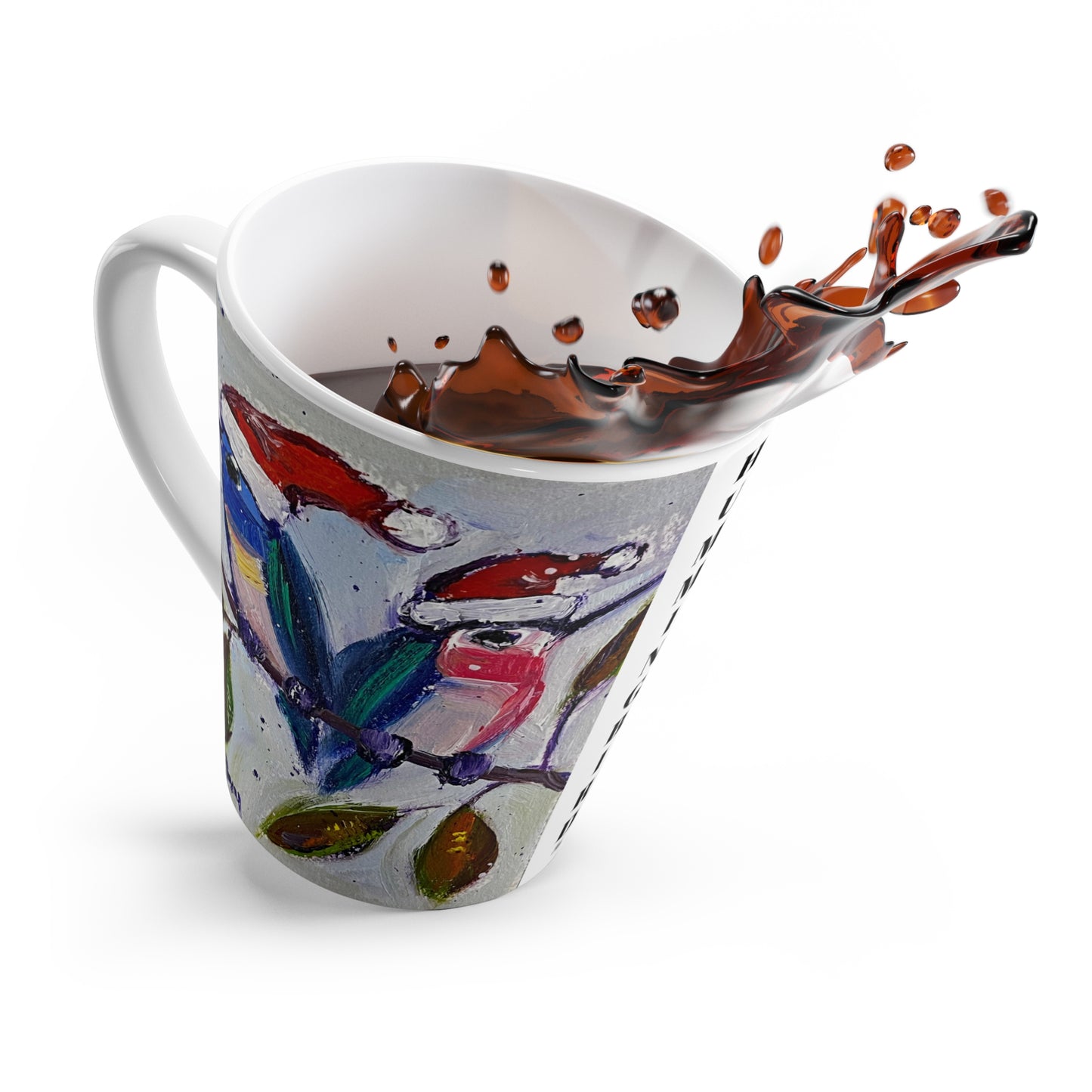 Mug - Holiday Hummingbirds-Made in and Ships from USA