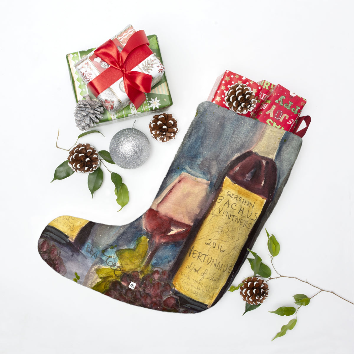 Christmas Stocking-Vertunmus-GBV Wine