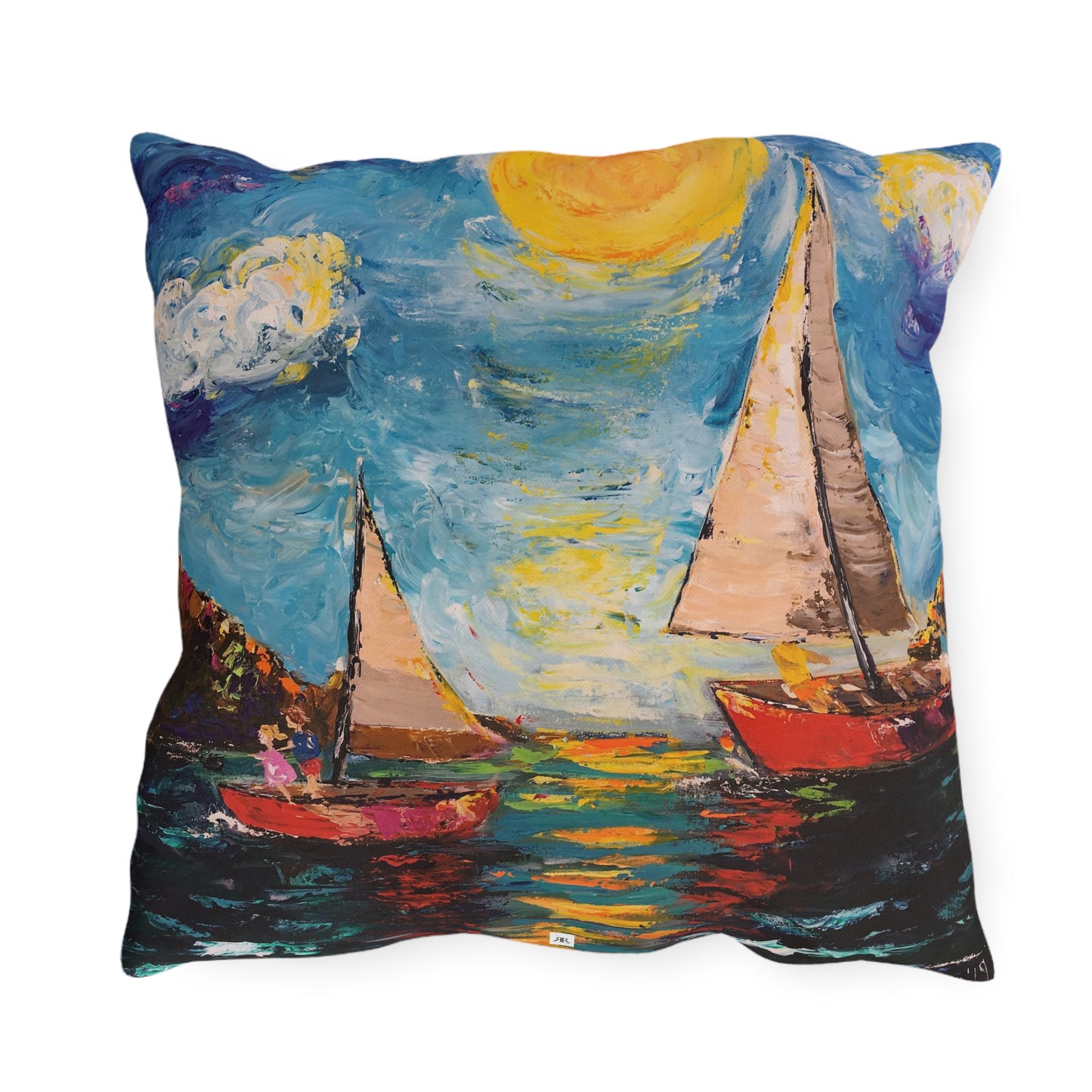 Sunny Sails Outdoor Pillows