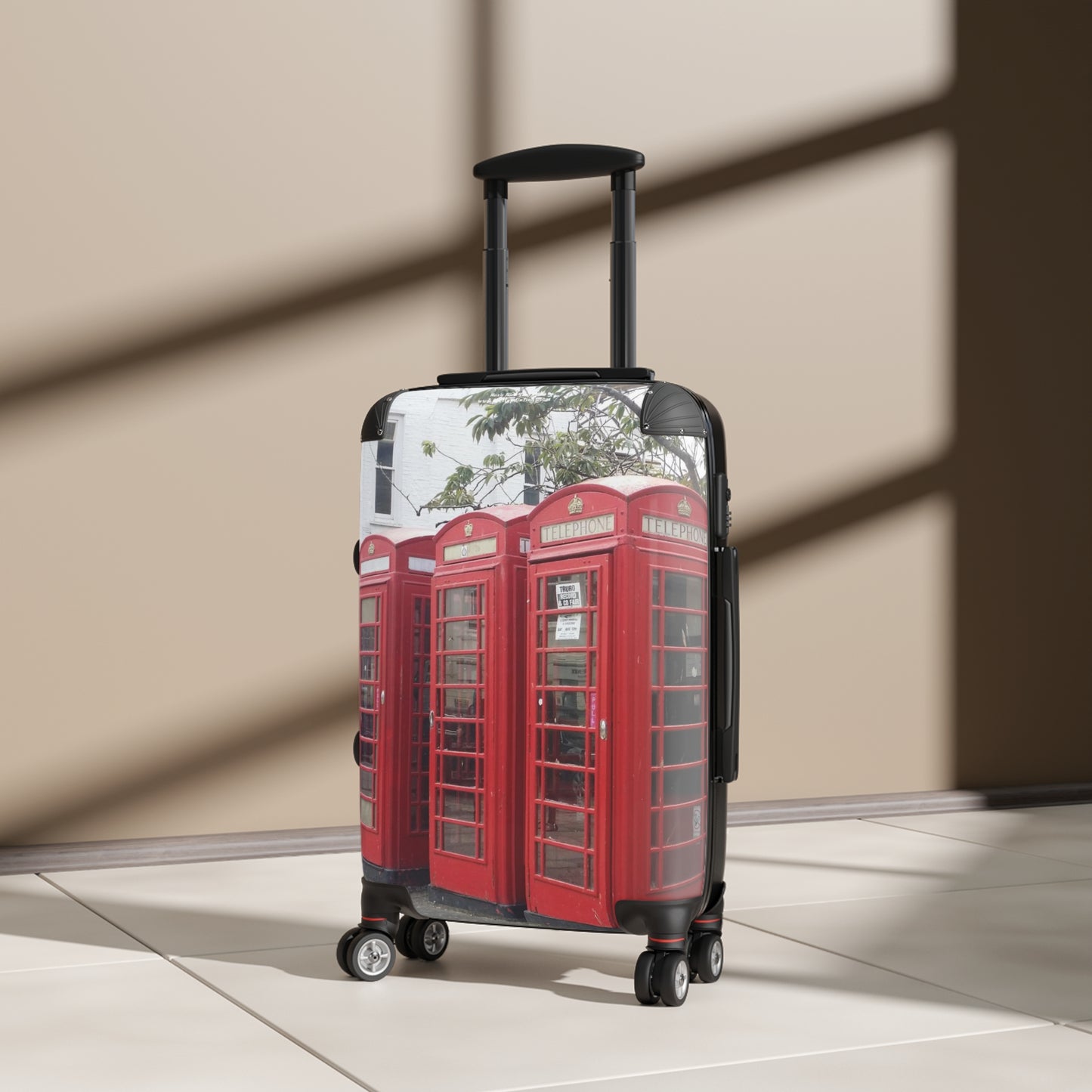 British Phone Booths  Carry on Suitcase