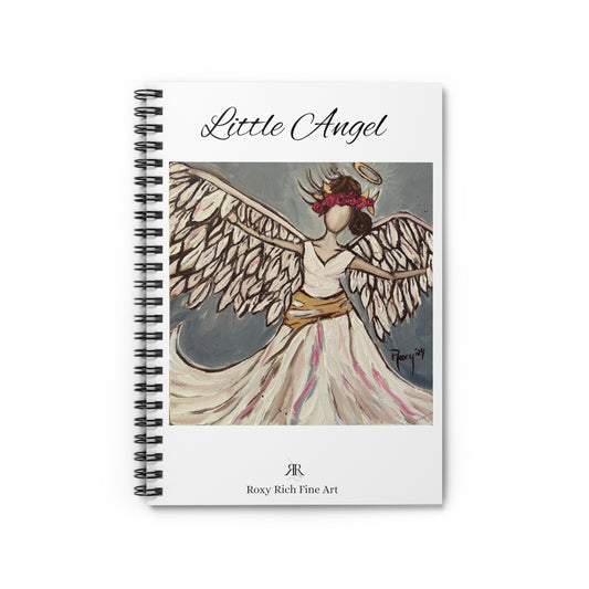 Little Angel " Angel Rising" Spiral Notebook
