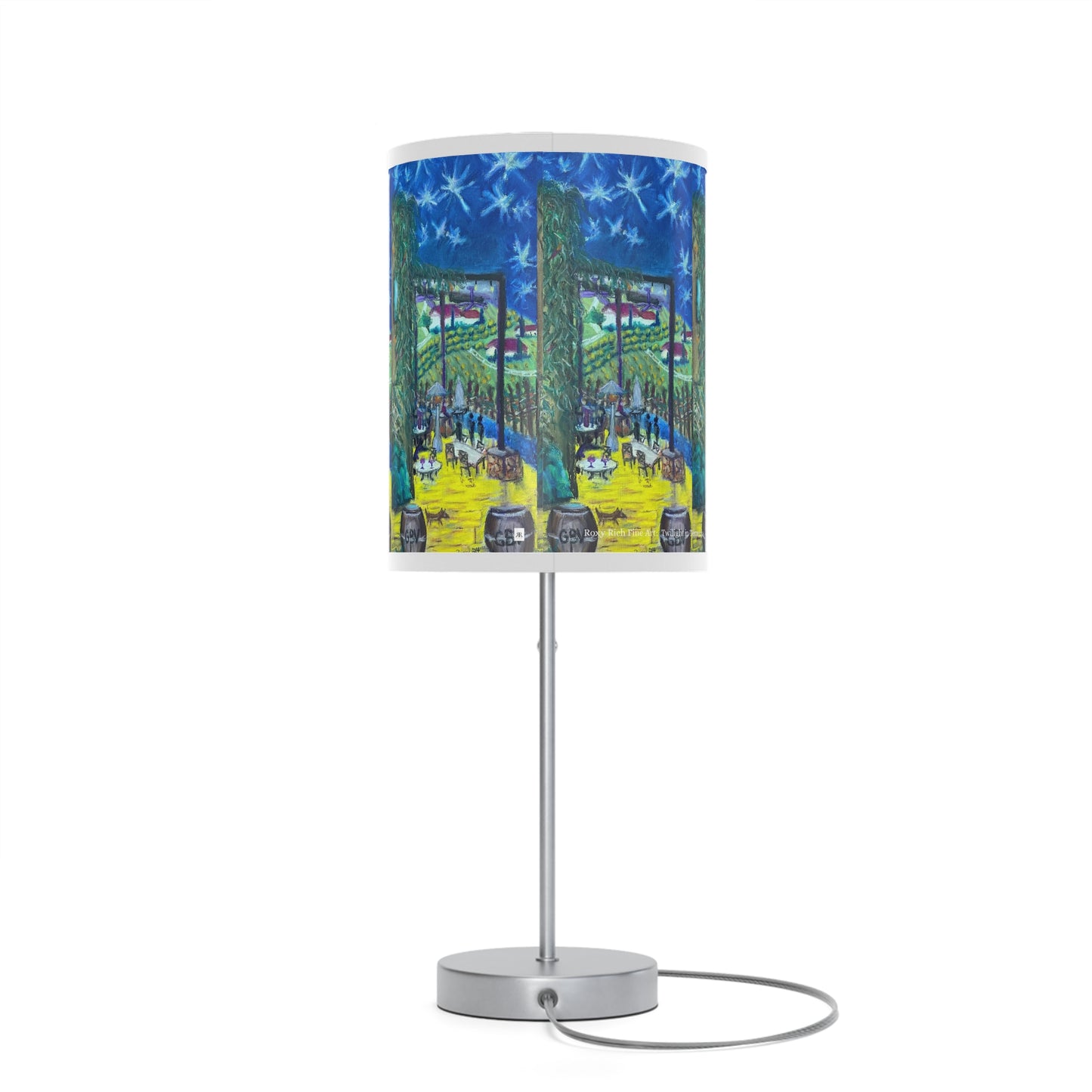 Twilight in Temecula GBV Lamp on a Stand, US|CA plug