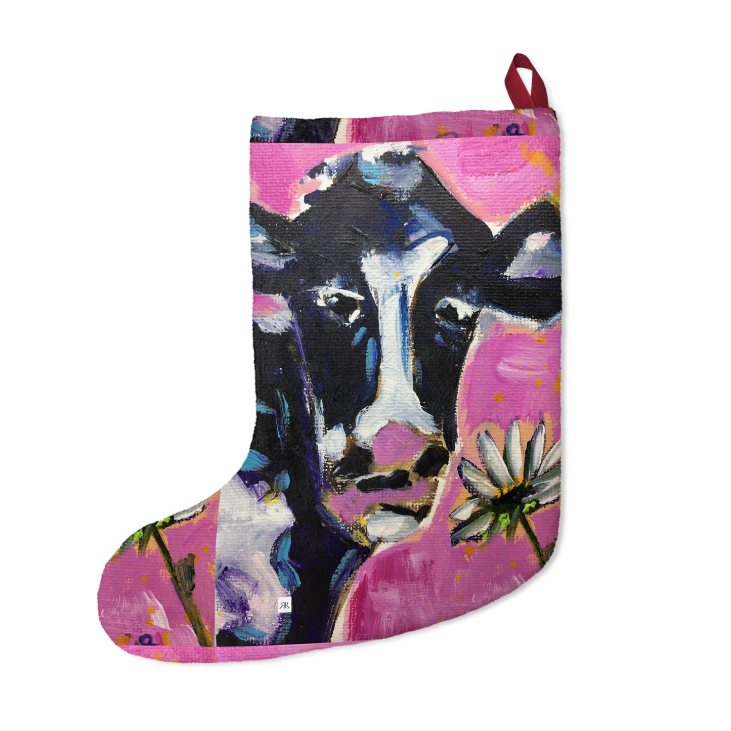 Nellie Cow Christmas Stocking