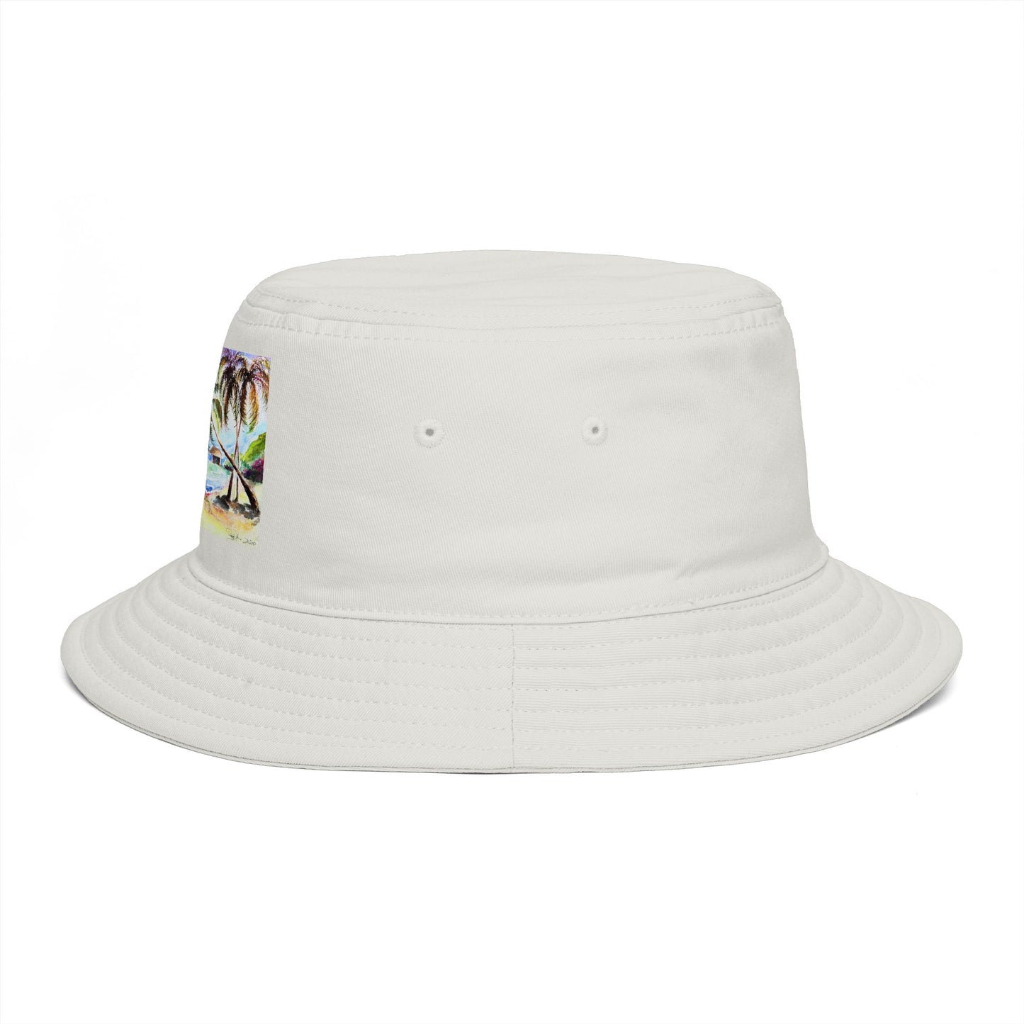 Roxy Rich Fine Art -Hawaii Awaits - Stylish Durable Bucket Hat