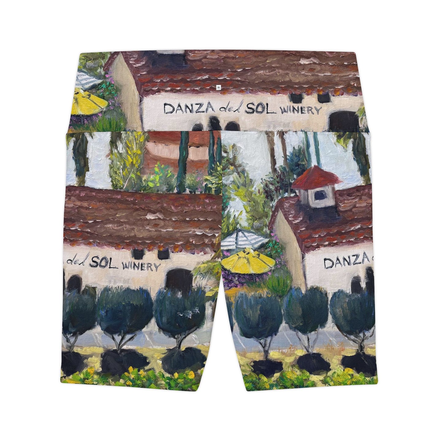 Women's Workout Shorts - Danza del Sol-Temecula