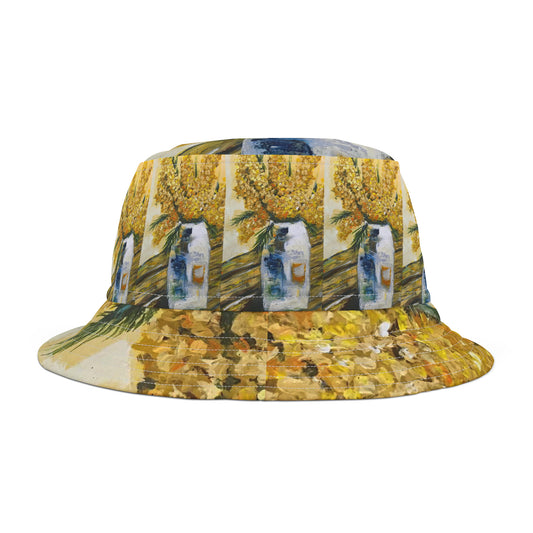 Sombrero de cubo de vara de oro