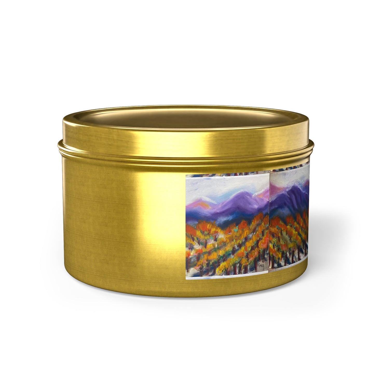 Misty Vines Wine Country Tin Candle