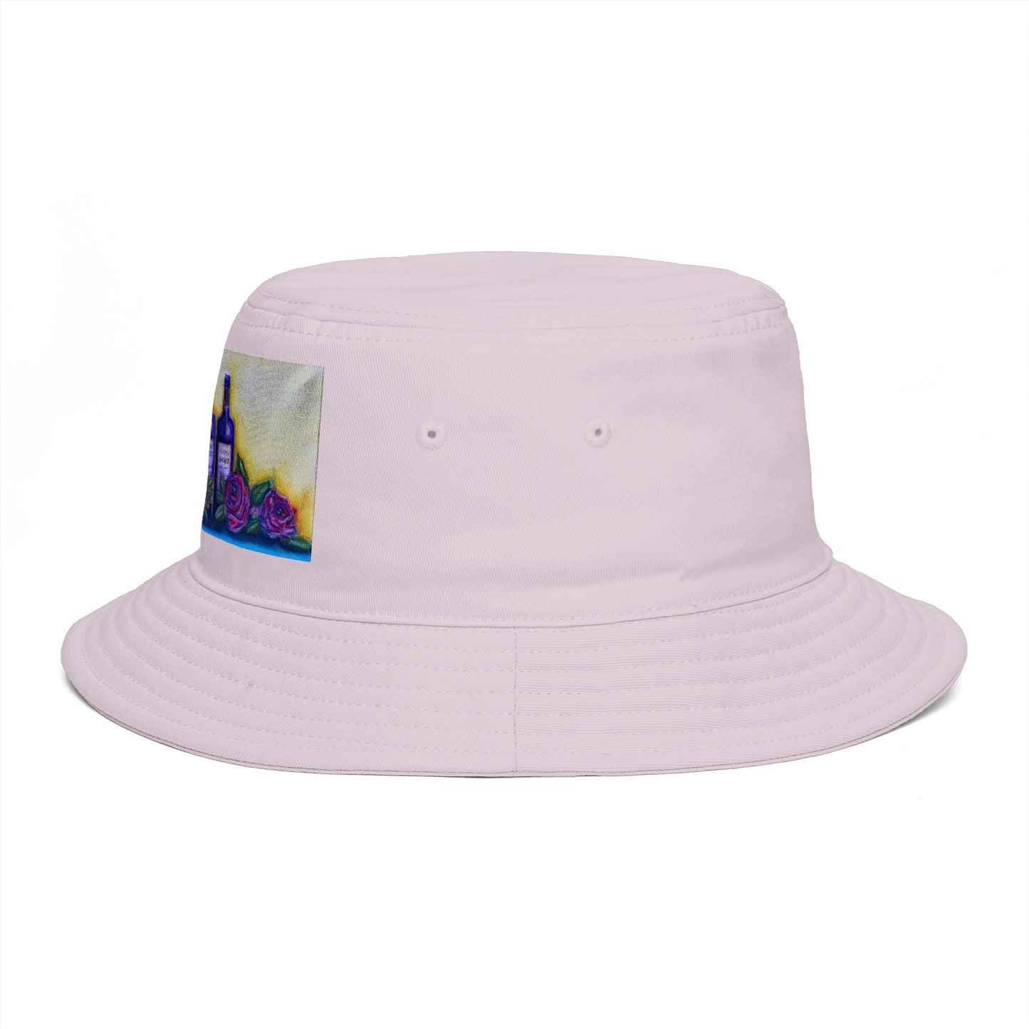 Roxy Rich Fine Art -GBV Wine and Roses - Stylish Durable Bucket Hat