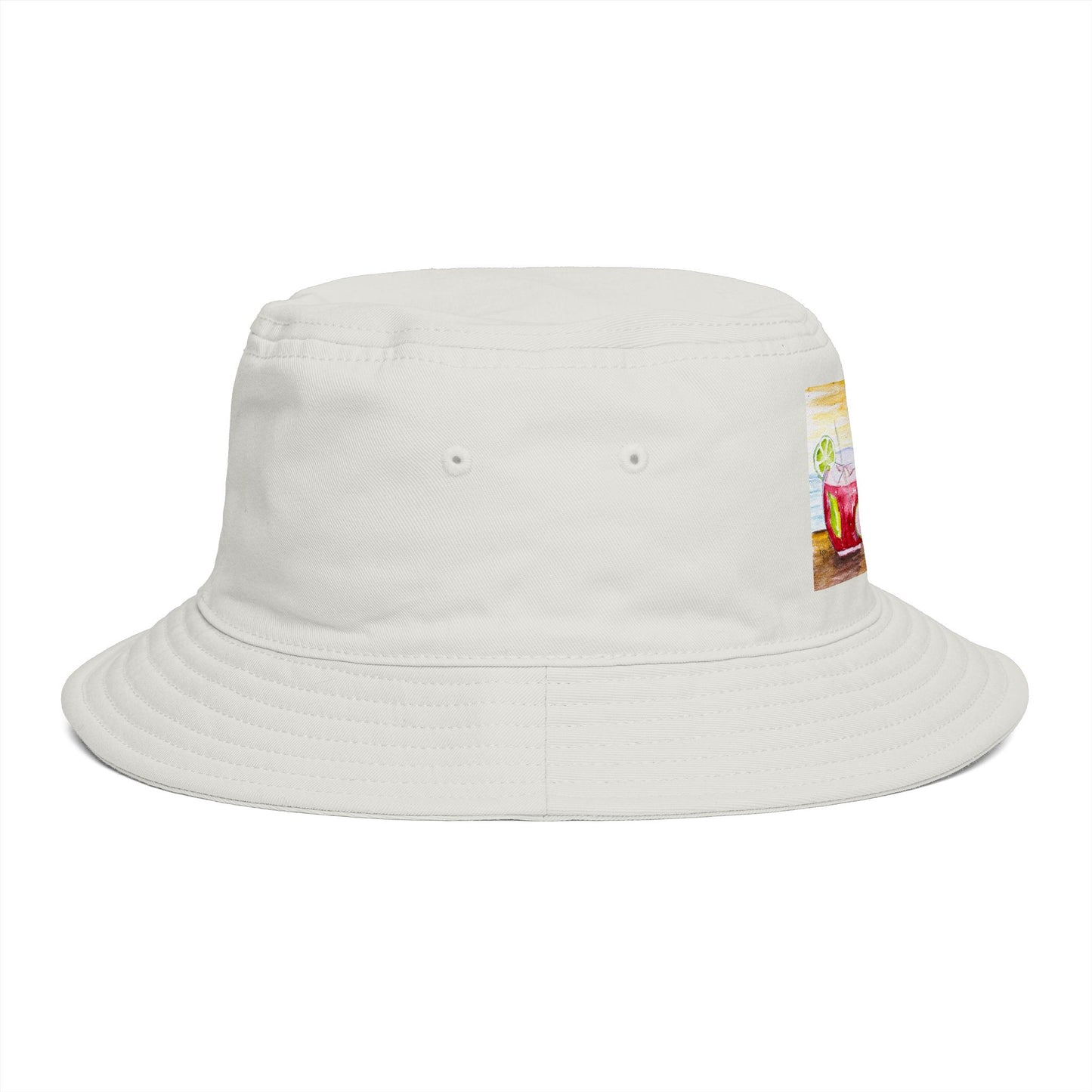 Roxy Rich Fine Art Summer Cocktails - Stylish Durable Bucket Hat