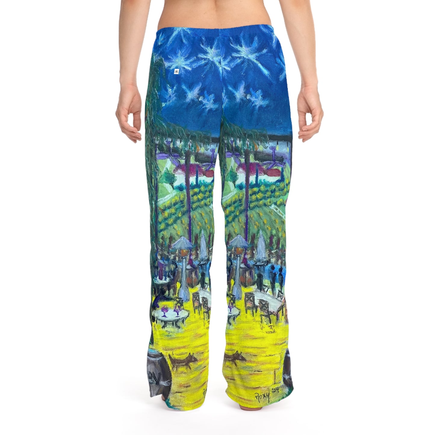 Pajama Pants - Twilight in Temecula GBV- Women's Pajama Pants