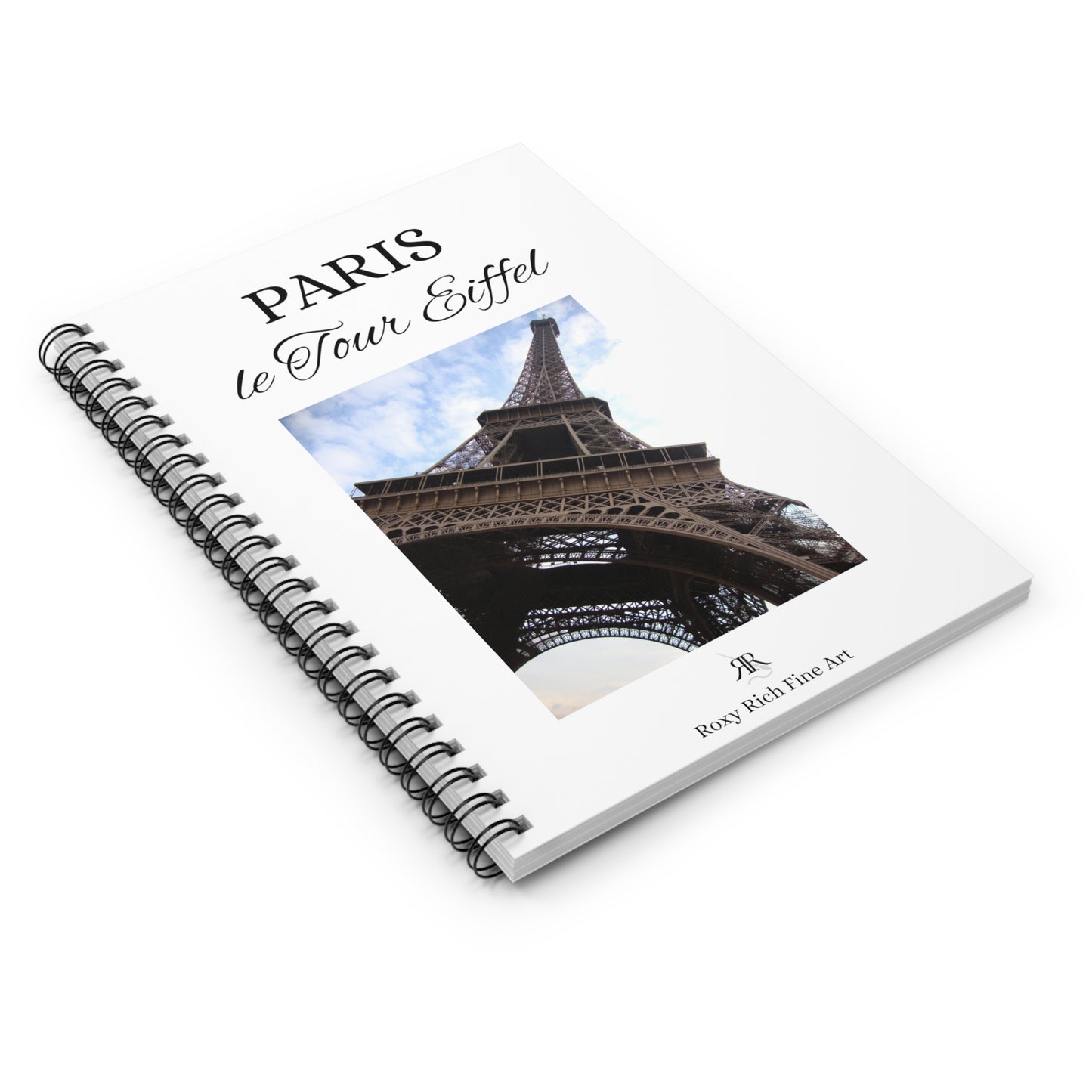 París "le Tour Eiffel" La Torre Eiffel Cuaderno de espiral 