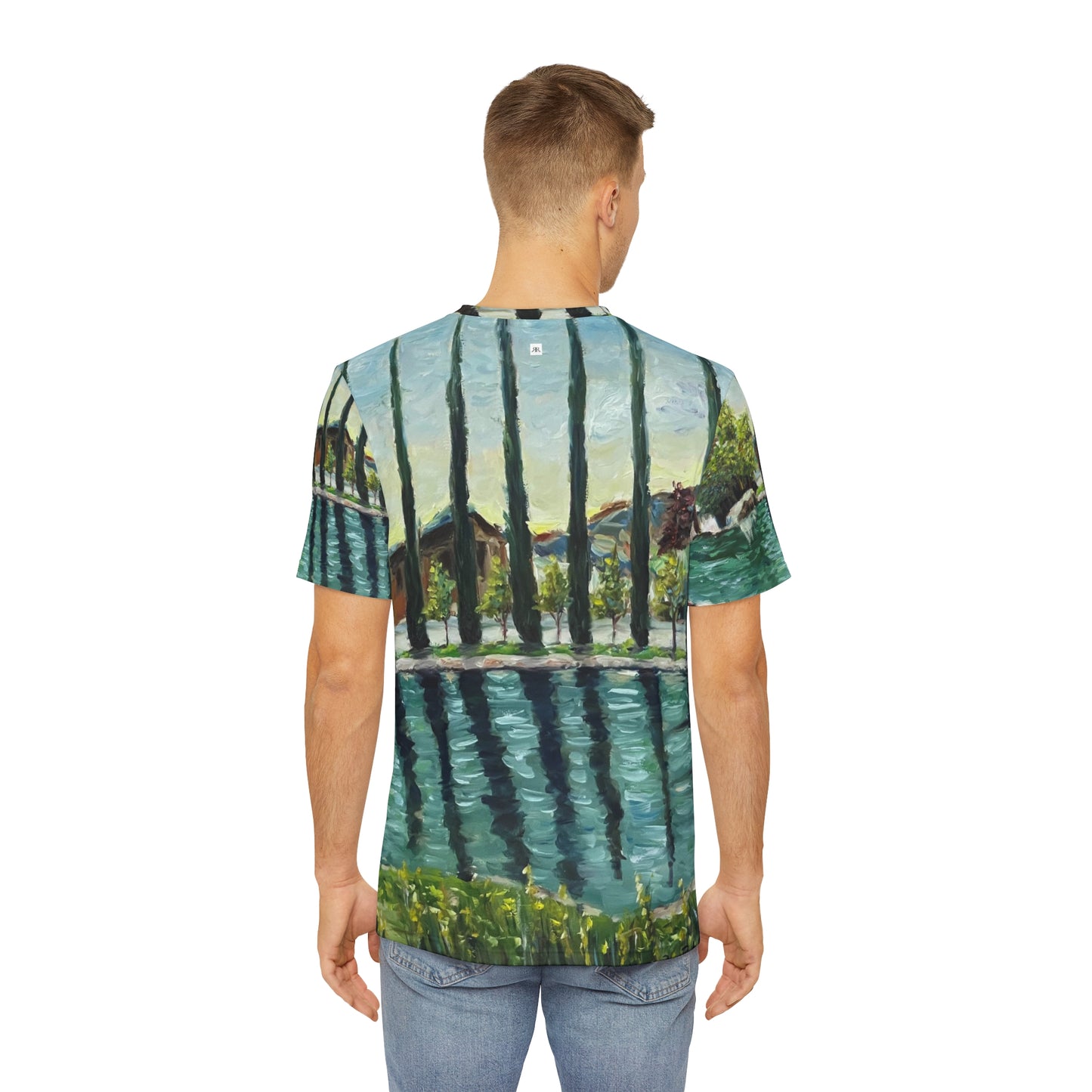 Men's Poly Tee - The Pond at Gershon Bachus Vintners