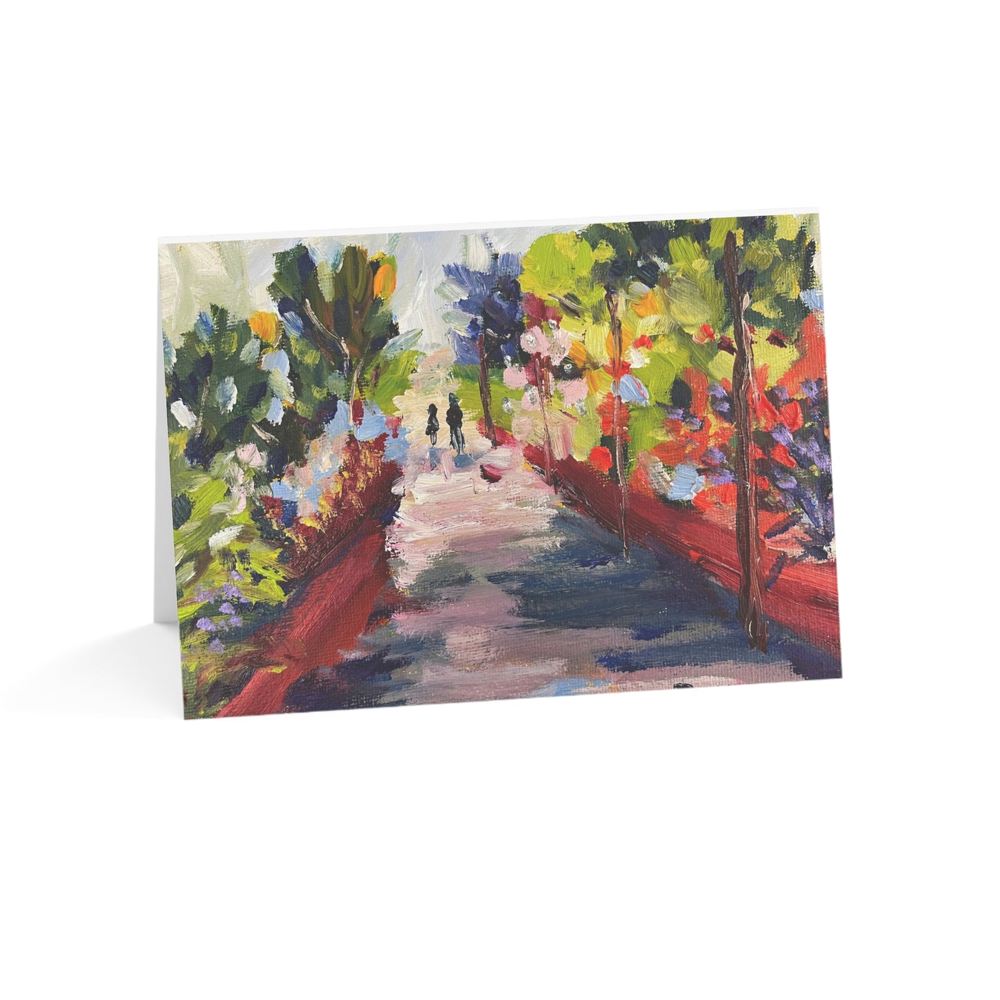 Cartes de voeux de promenade à San Diego