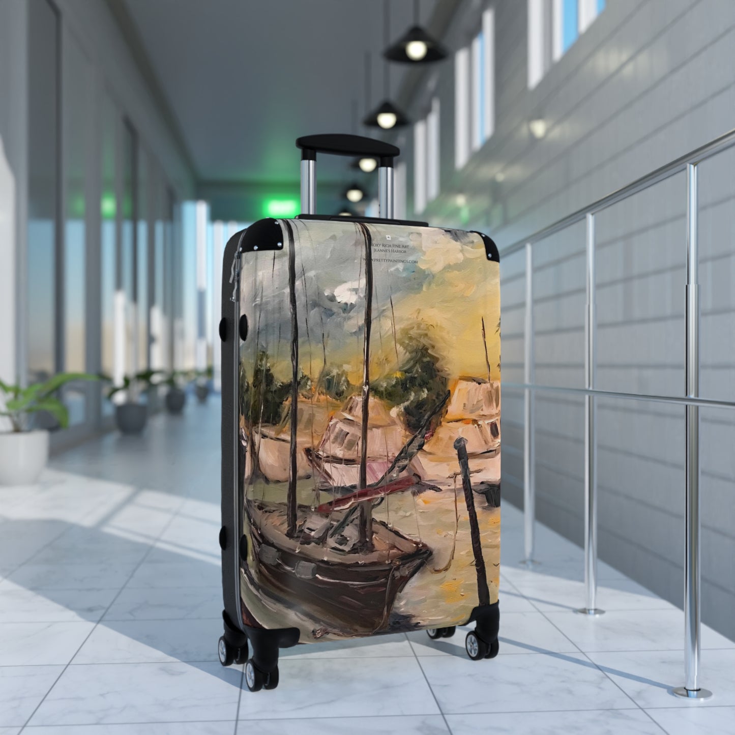 Jeanne's Harbor Carry on Suitcase + 2 Sizes