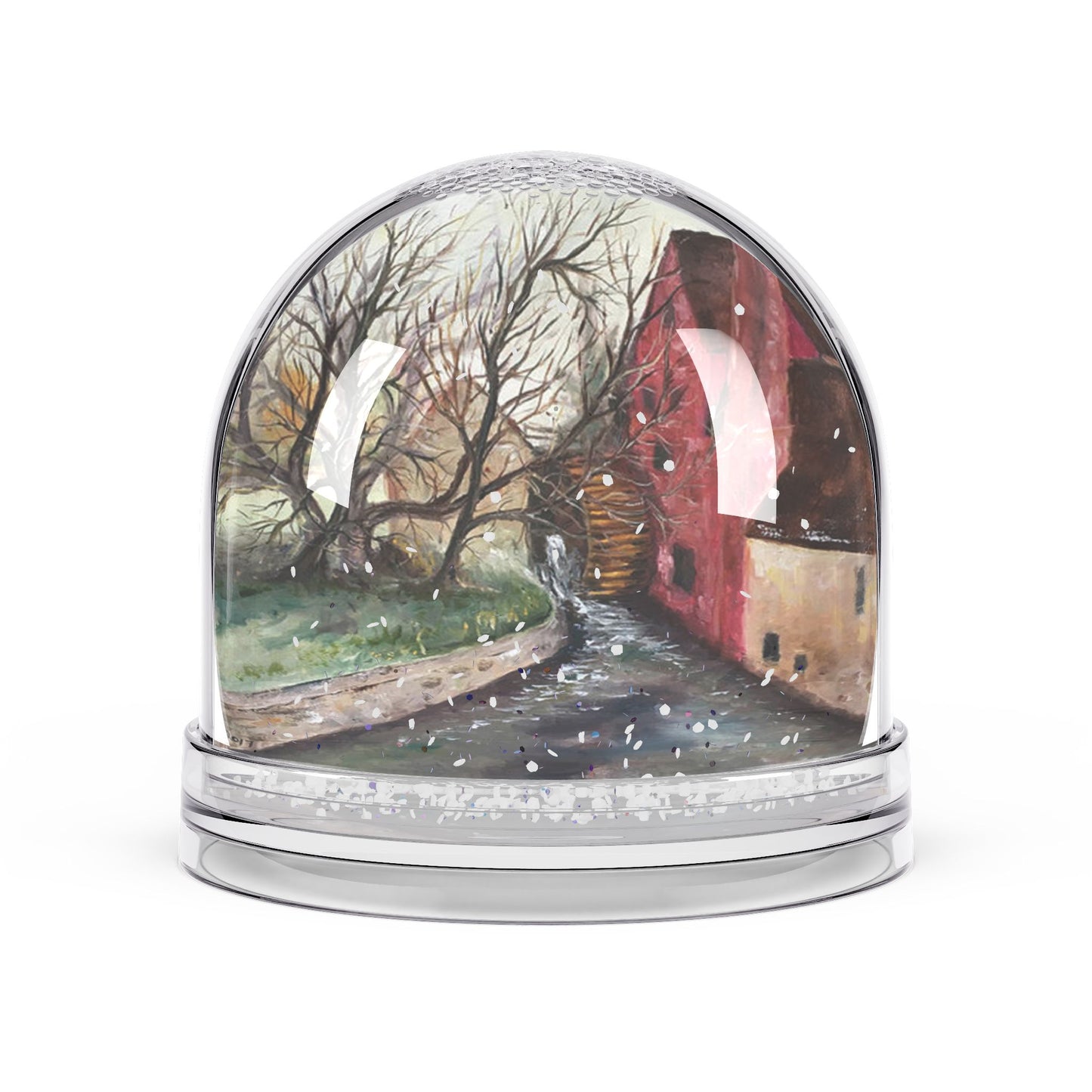 Snow Globe - Beautiful Cotswolds Village-The Old Mill in Lower Slaughter