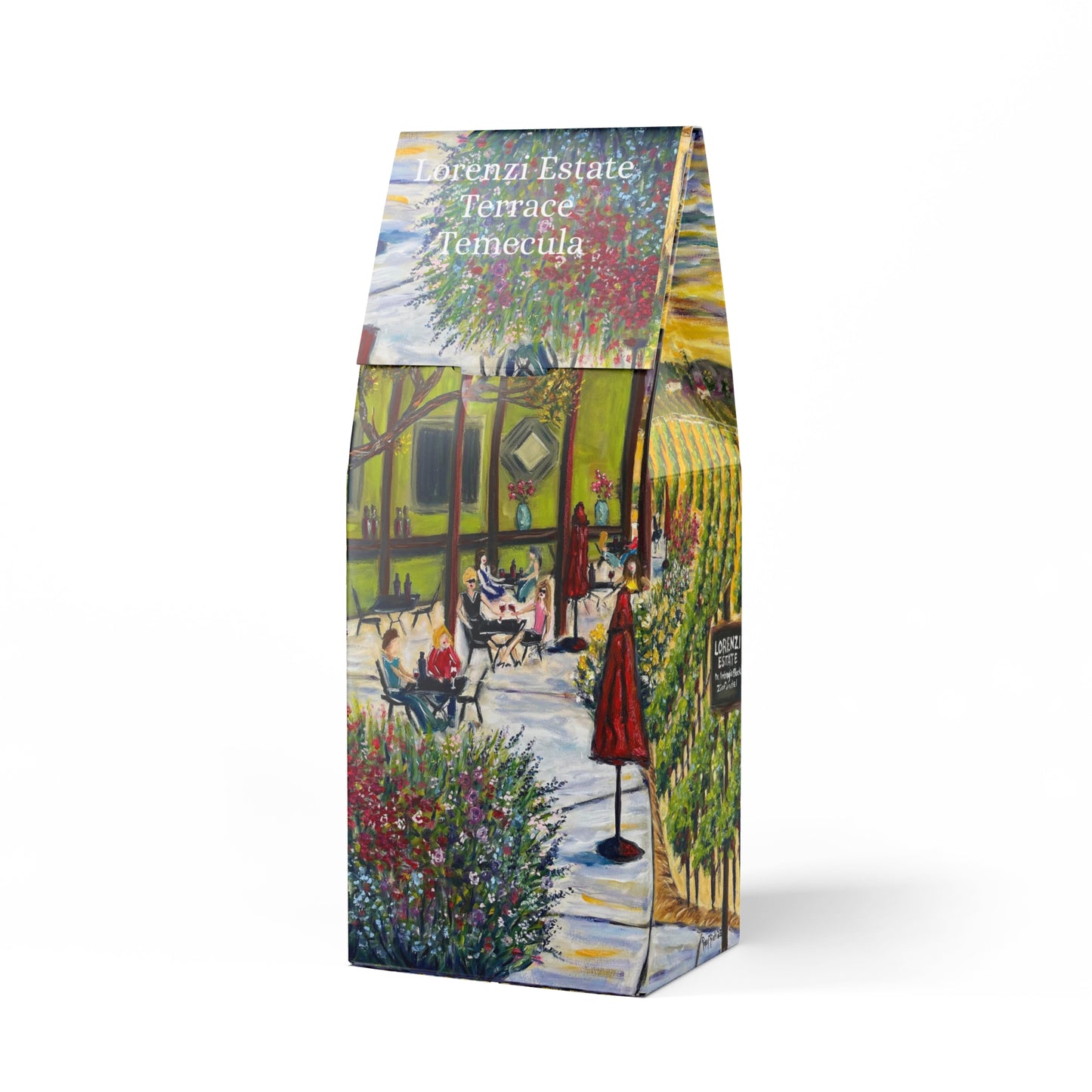 Lorenzi Estate Terrace -Temecula- Toasty Roast Coffee 12.0z Bag