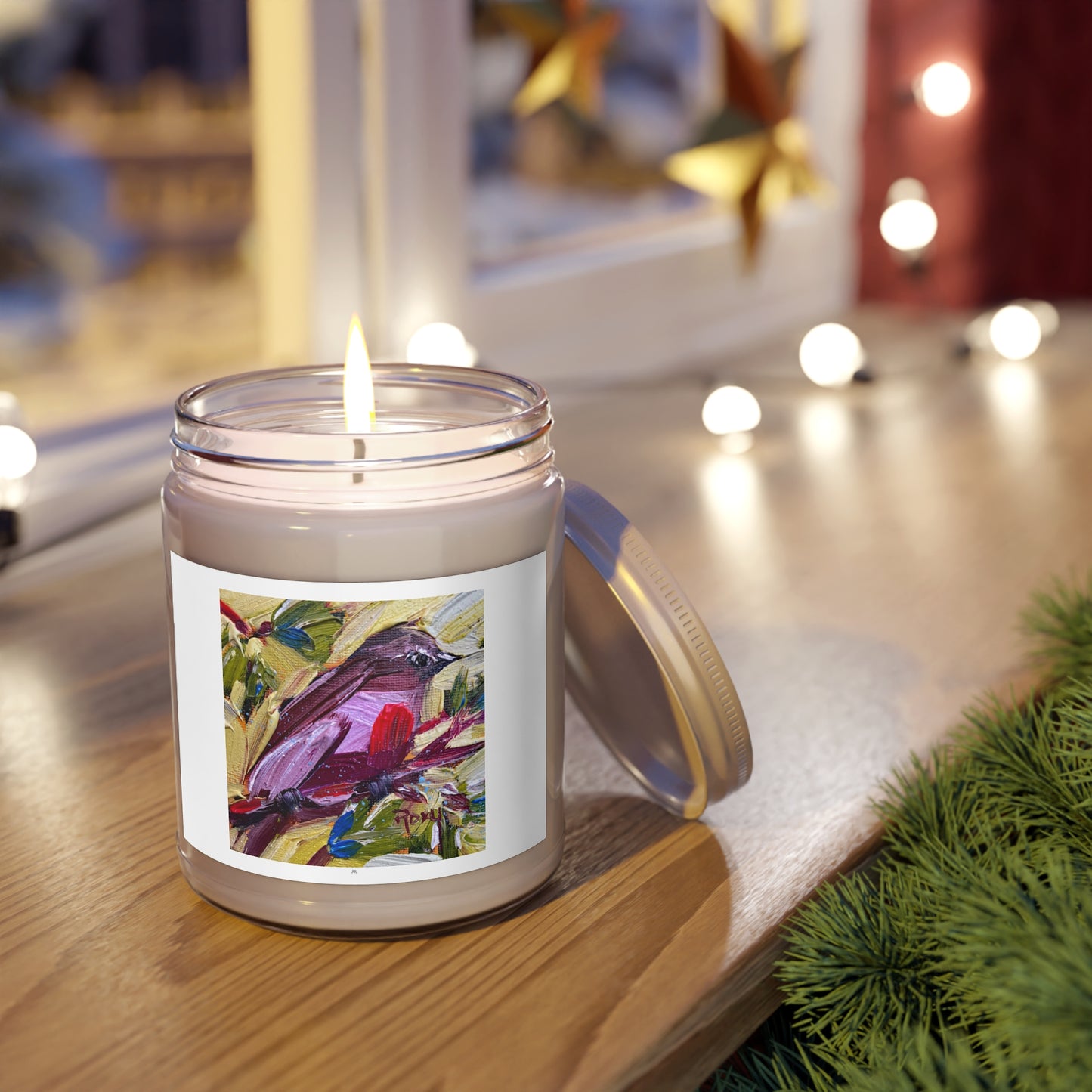 Scented Candle 9oz-Fanciful Finch