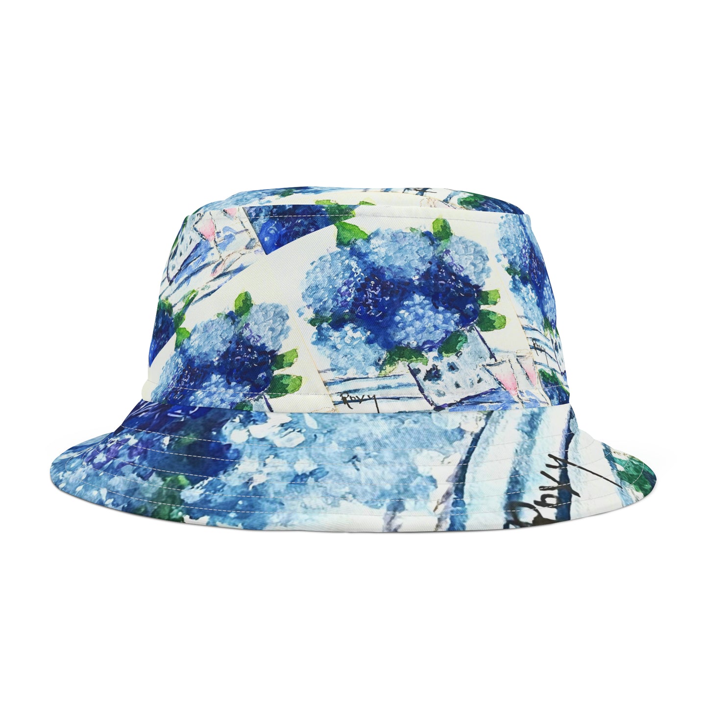 Blue Hydrangeas Bucket Hat