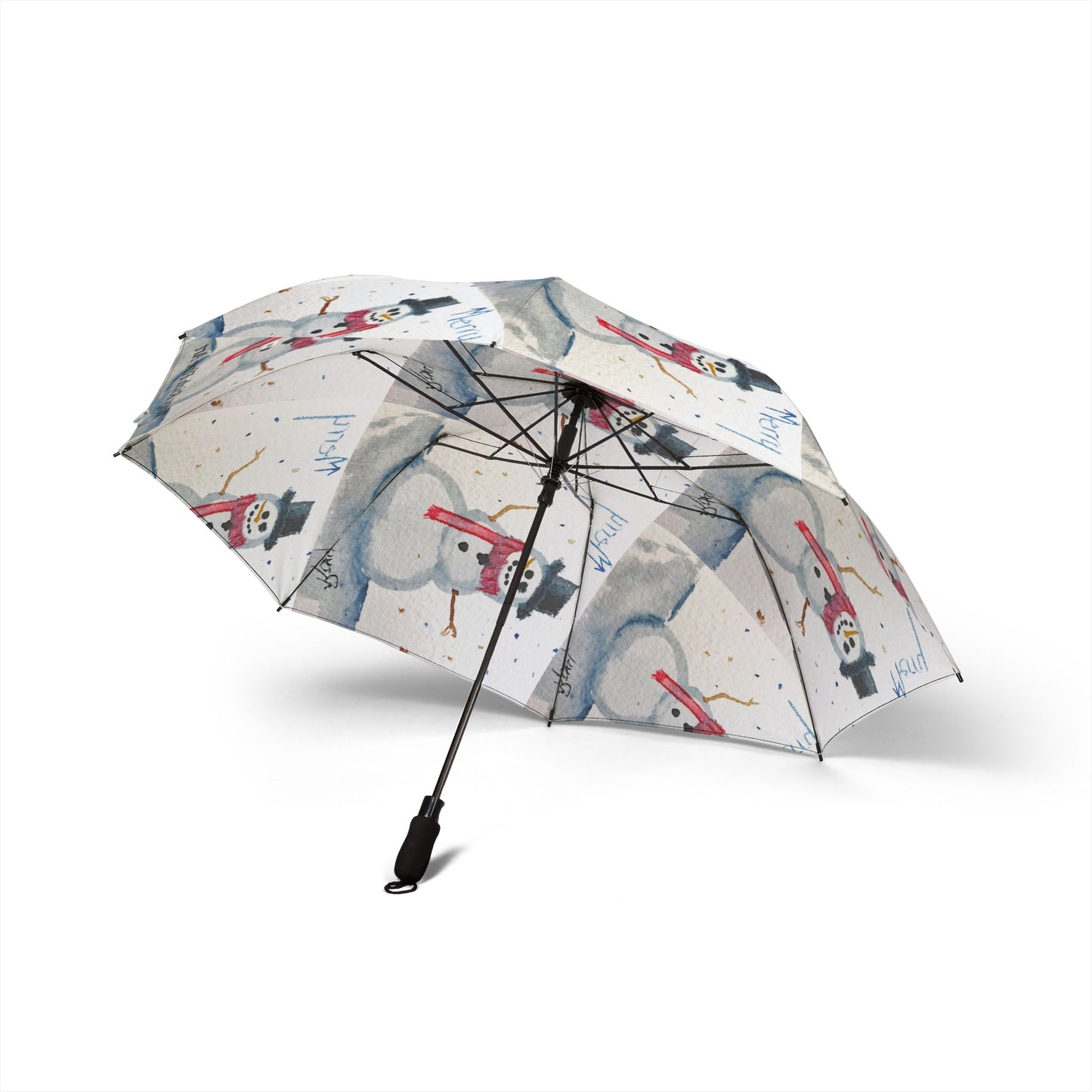Umbrella- Merry Snowman-Christmas