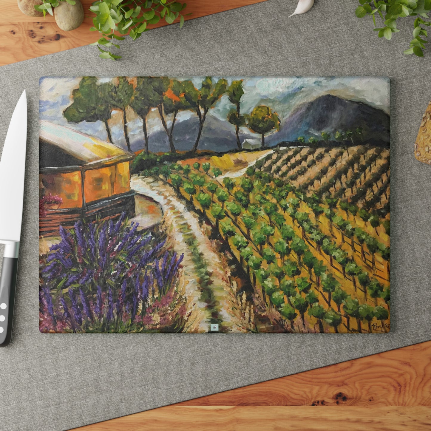 Summer Vines Cutting Board