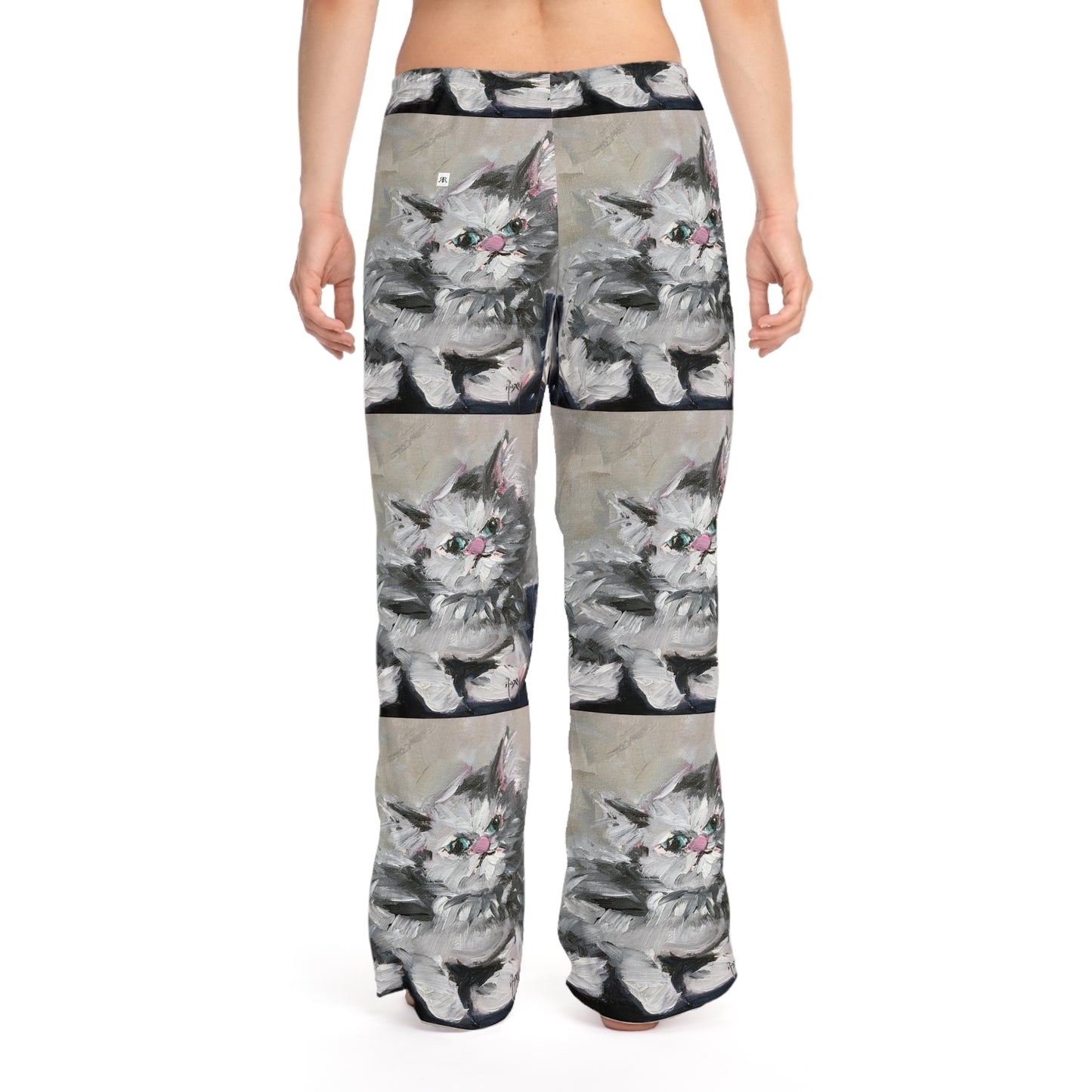 Pajama Pants - Babe Persian Cat- Women's Pajama Pants