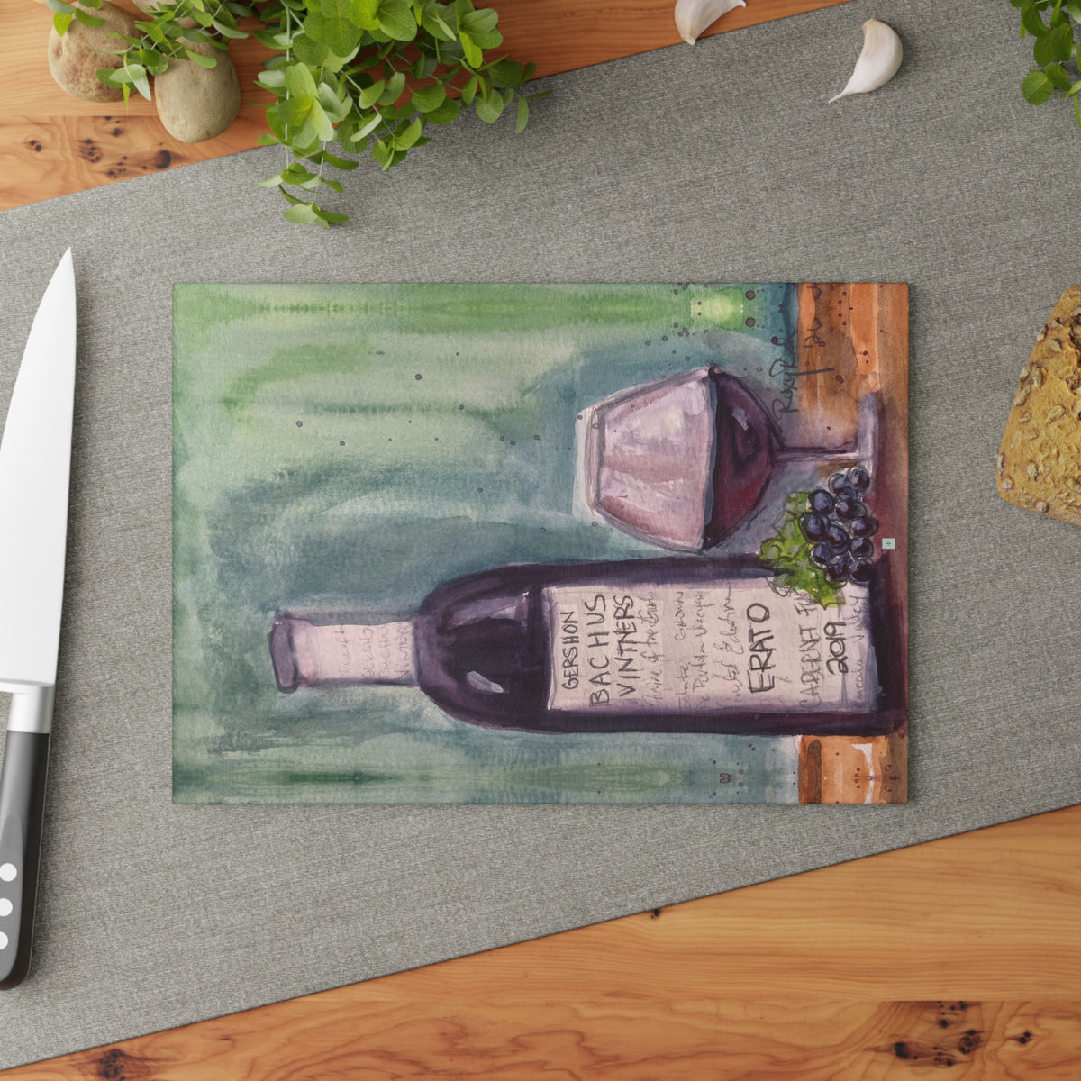 Glass Cutting Board-GBV Erato
