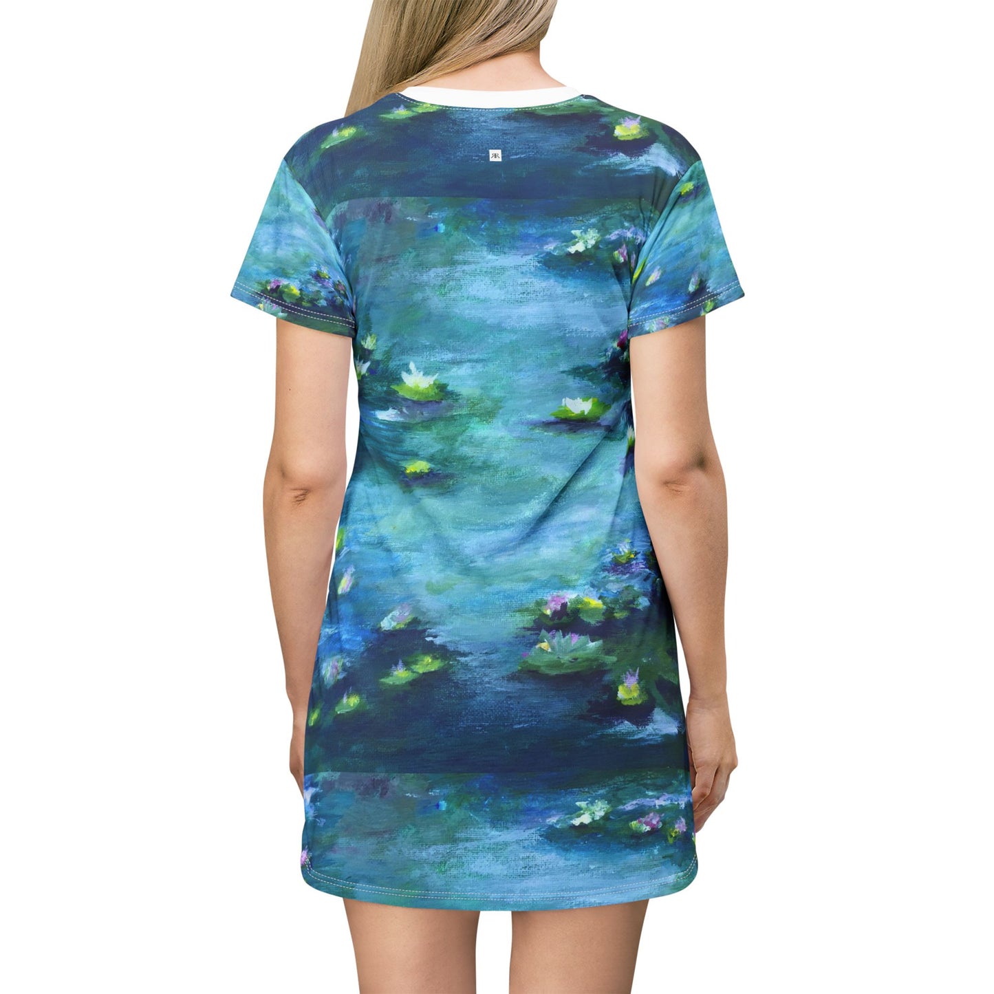 T-Shirt Dress -Waterlilies