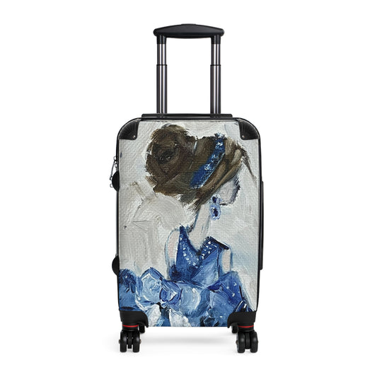 "Fancy in Blue"  Carry On Suitcase (+2 Sizes)