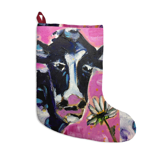 Nellie Cow Christmas Stocking