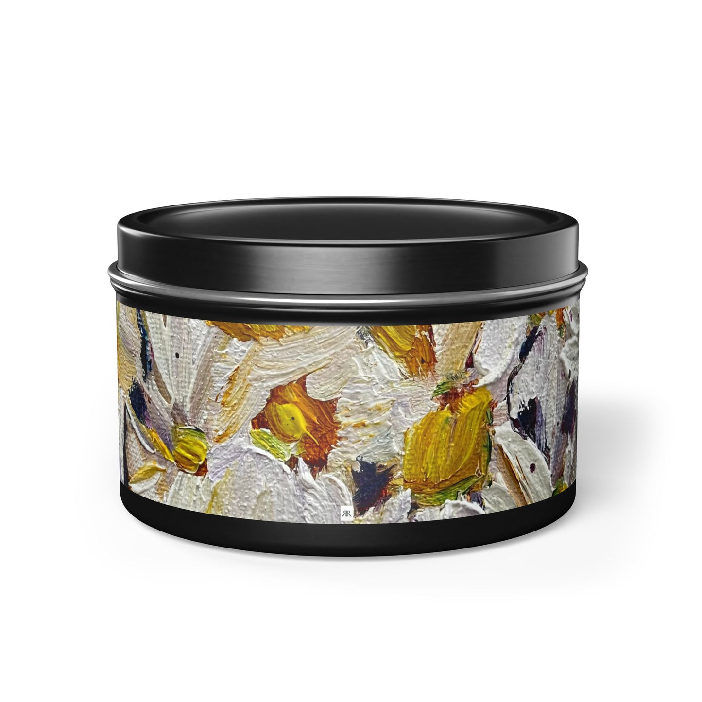 Tin Candle-Daisies