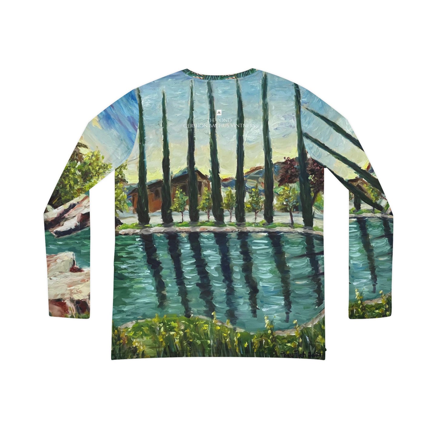 Long Sleeve Shirt- The Pond at GBV  - V-neck Women's