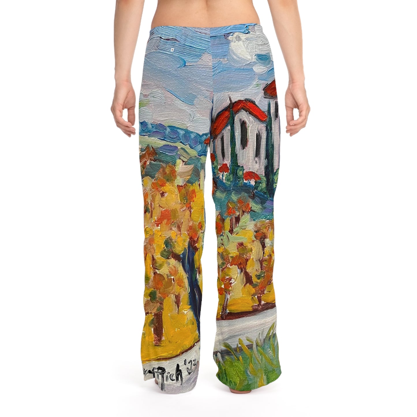 Pajama Pants - Robert Renzoni Vineyard and Winery Temecula- Women's Pajama Pants