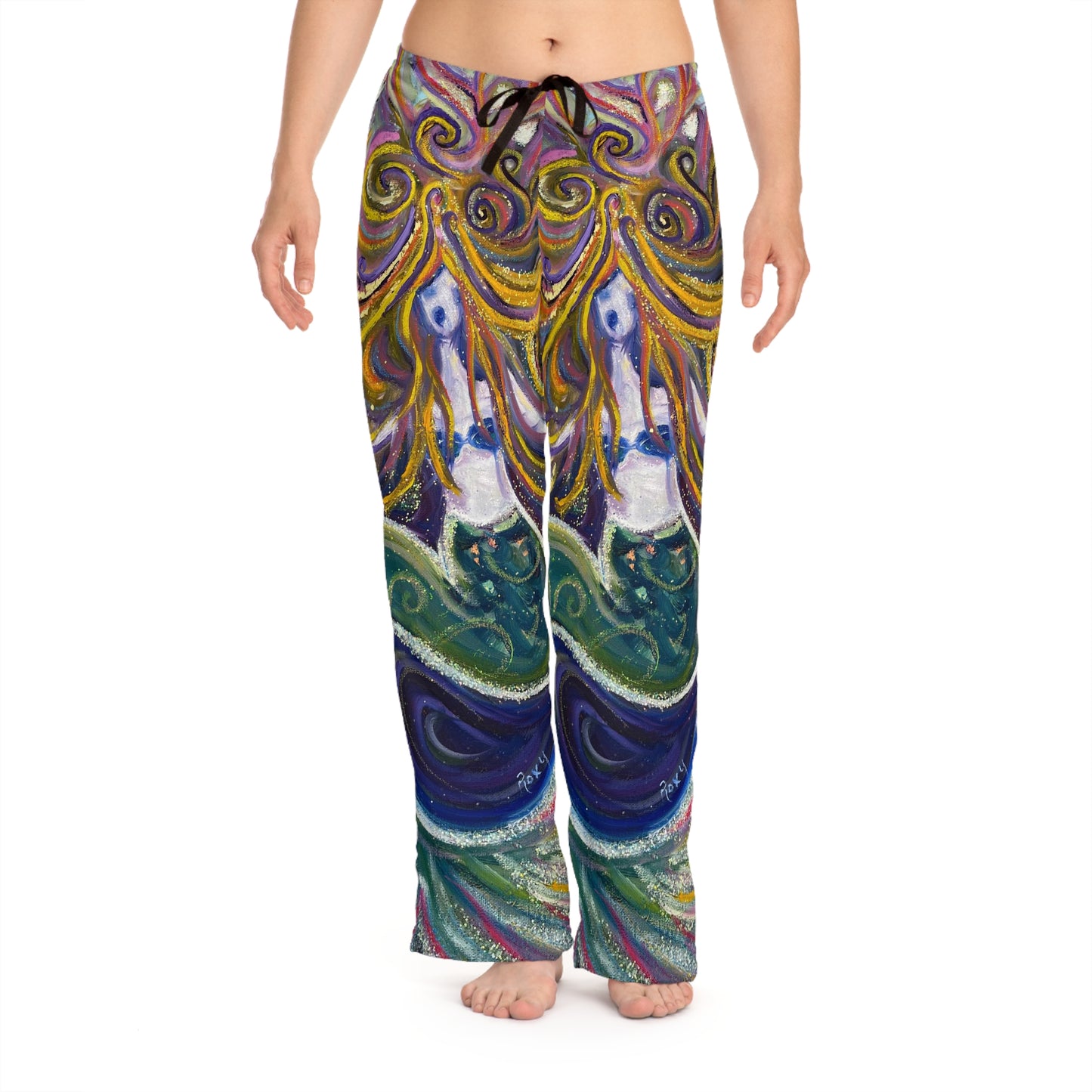 Pajama Pants - Screaming Siren/Mermaid- Women's Pajama Pants