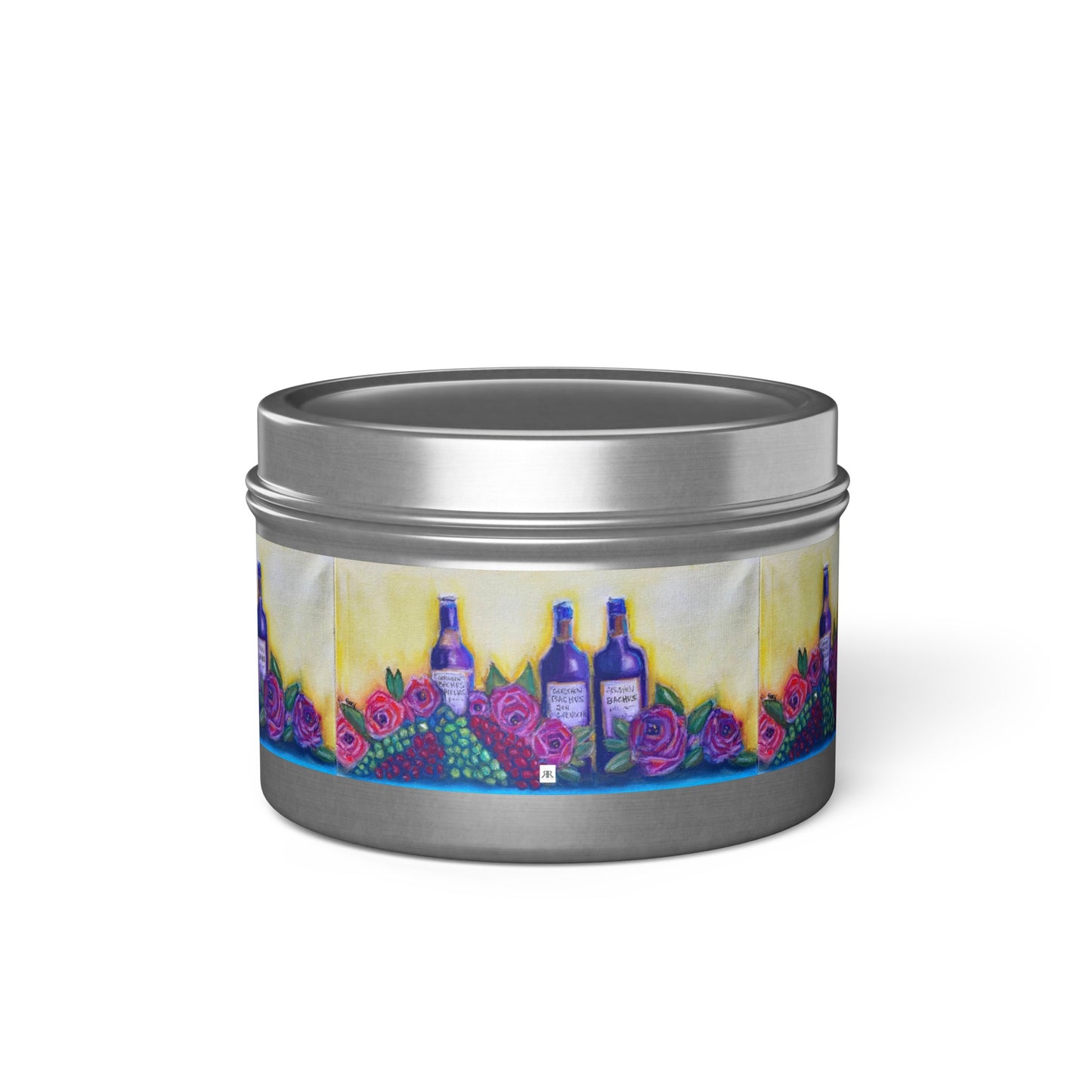 GBV Wine and Roses Tin Candle