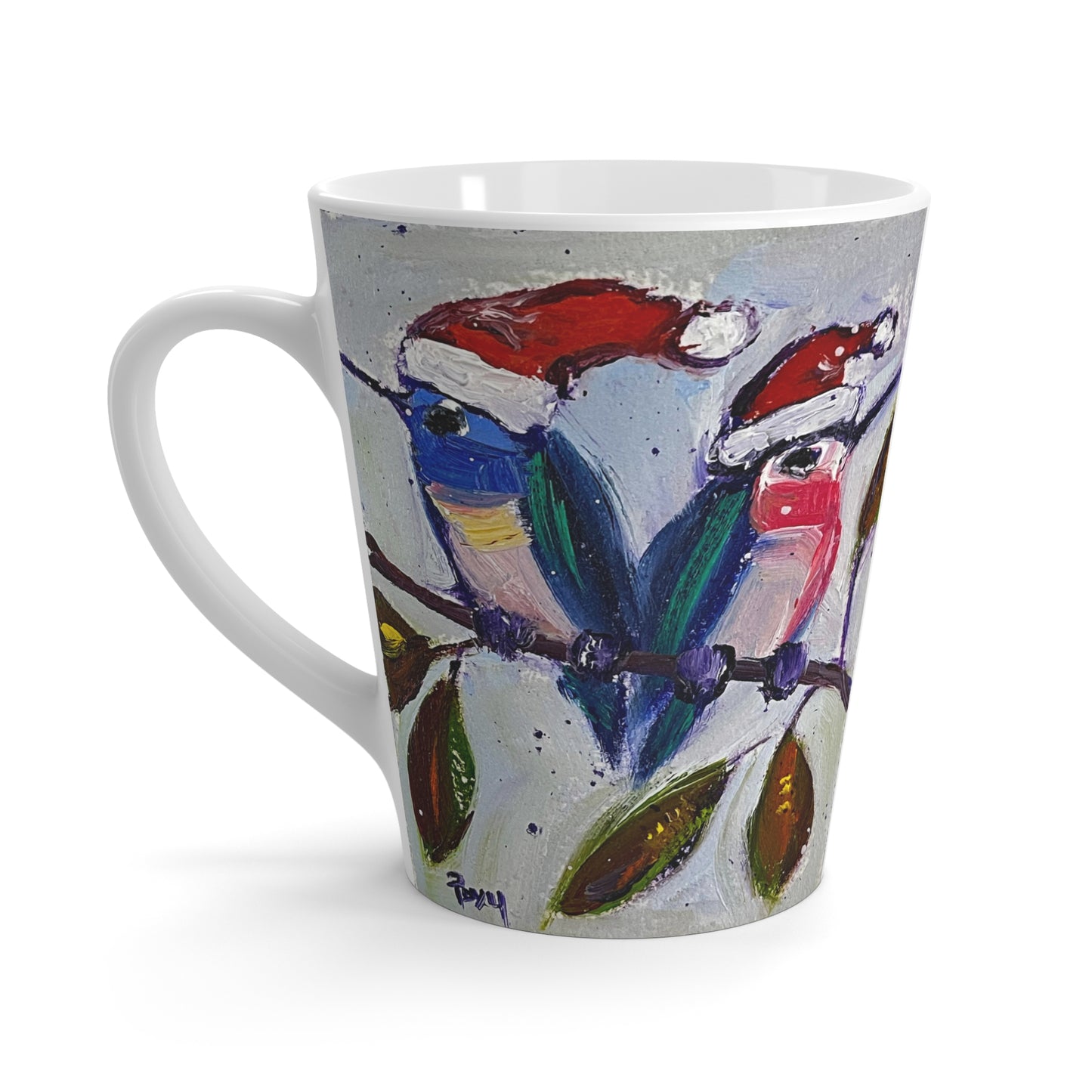 Mug - Holiday Hummingbirds-Made in and Ships from USA