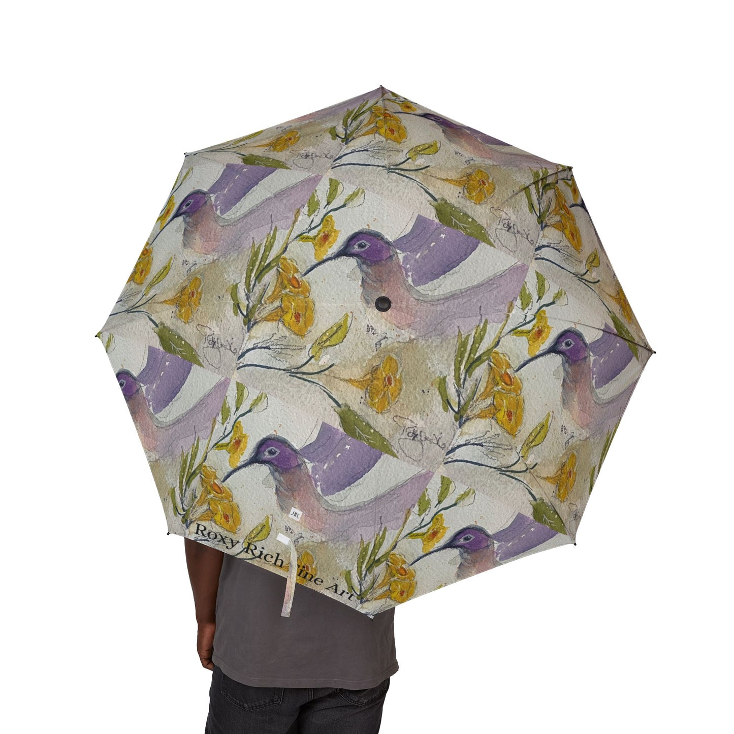 Umbrella- Lovely Floating Hummingbird