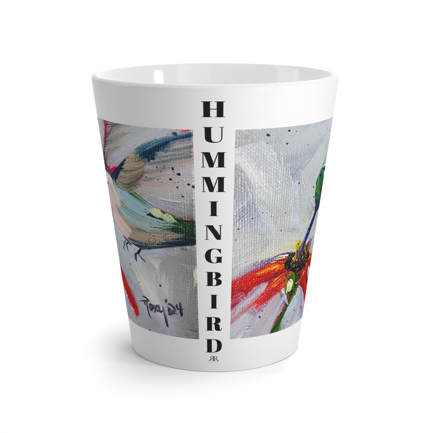Mug - Hummingbird at a Coneflower-Made in and Ships from USA