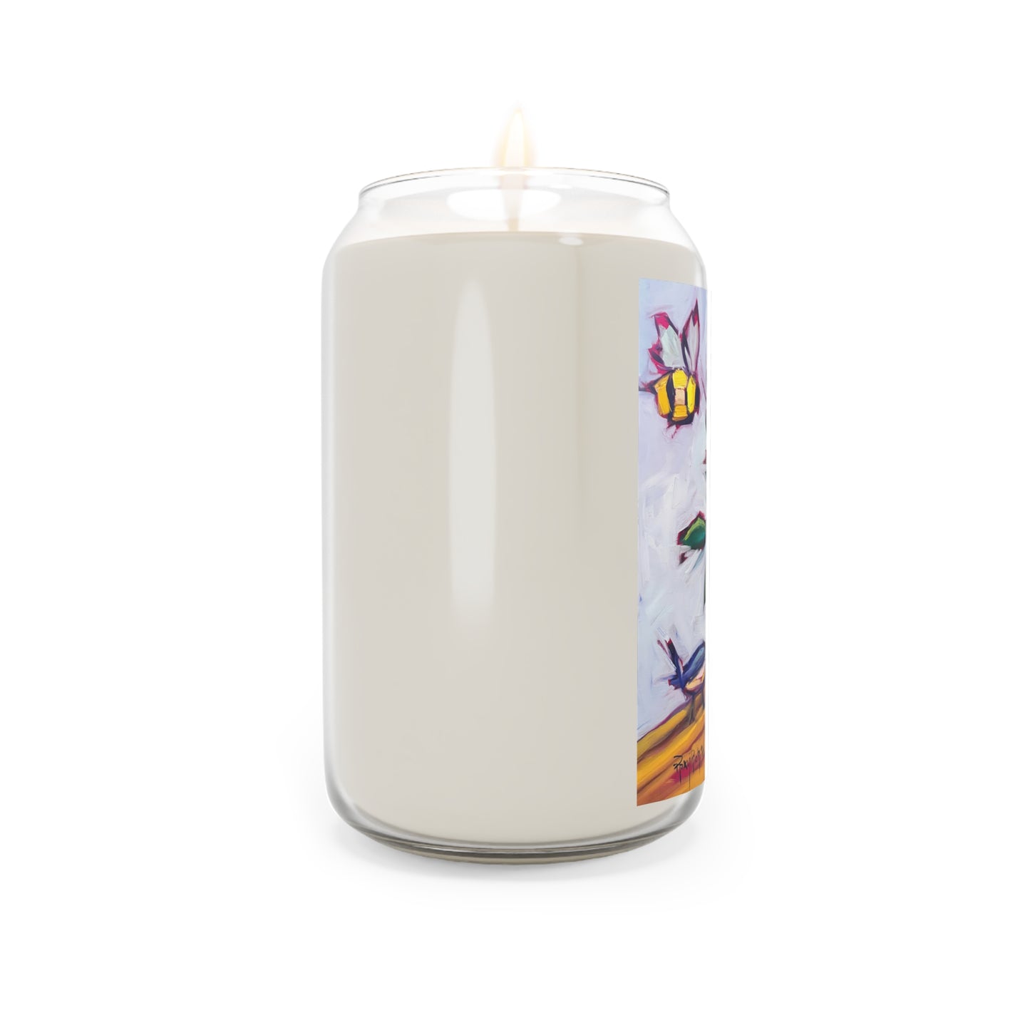 Bee Blooms -Bee Birds and Roses Scented Candle, 13.75oz