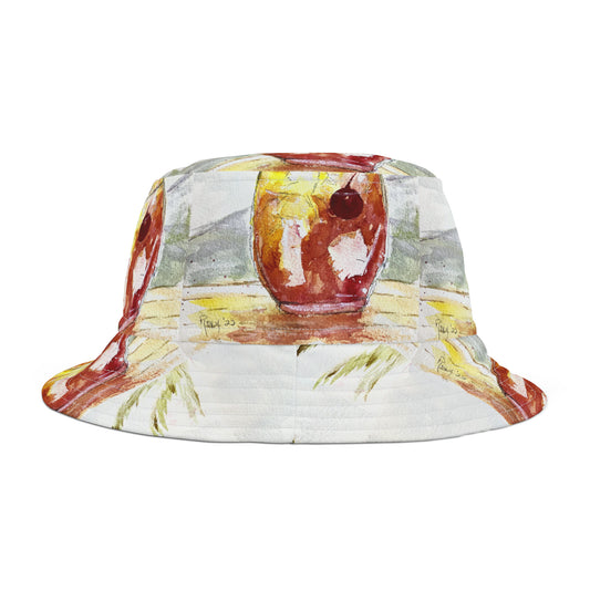 Sombrero de cubo de cóctel de verano