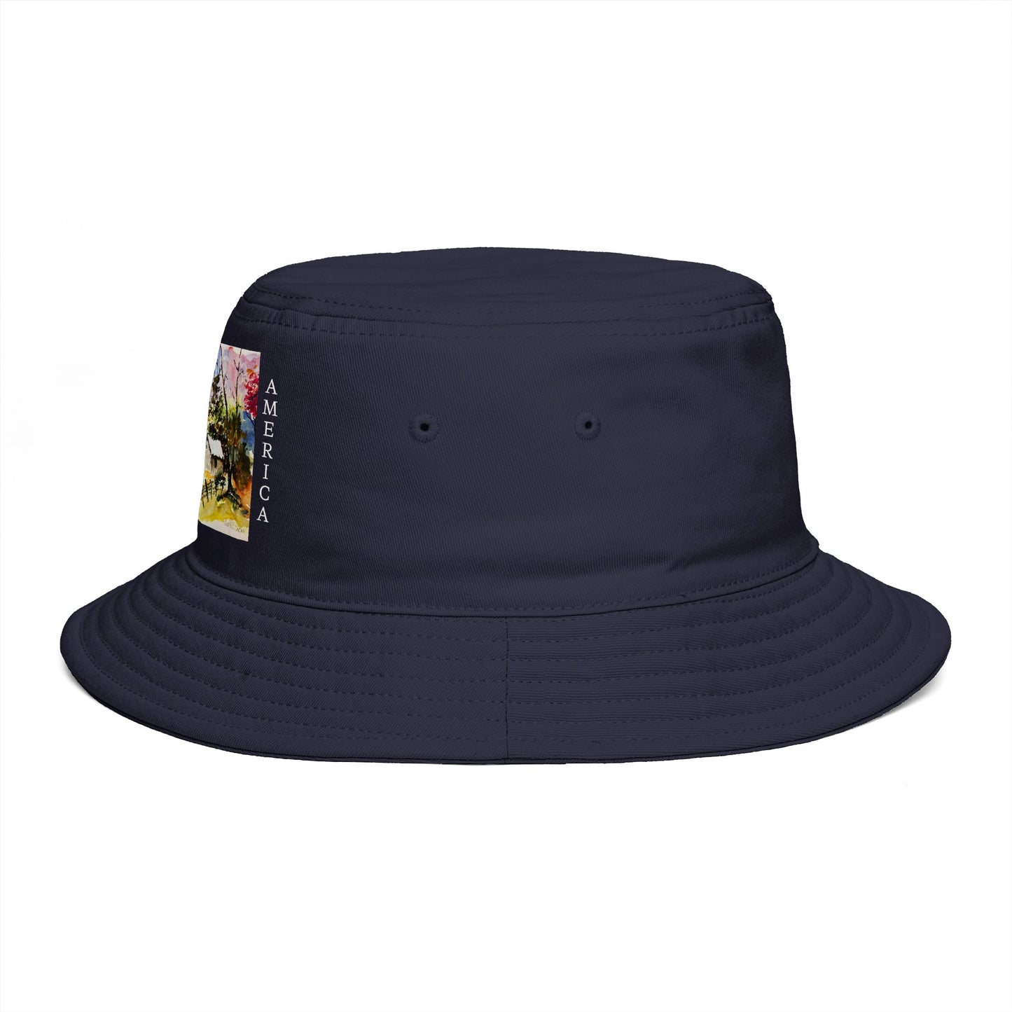 250th Birthday 'Land of the Free' Patriotic Bucket Hat — American Pride Commemorative