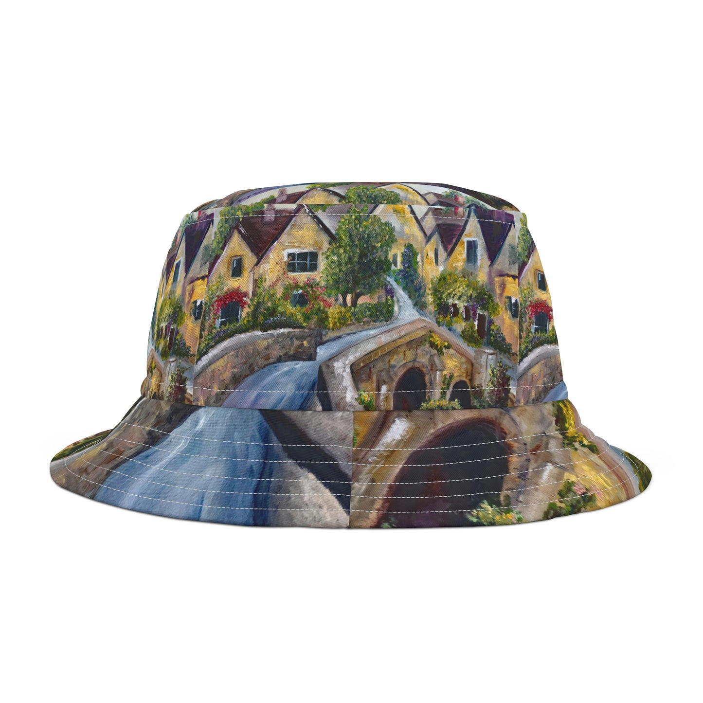 Castle Combe Cotswolds Bucket Hat